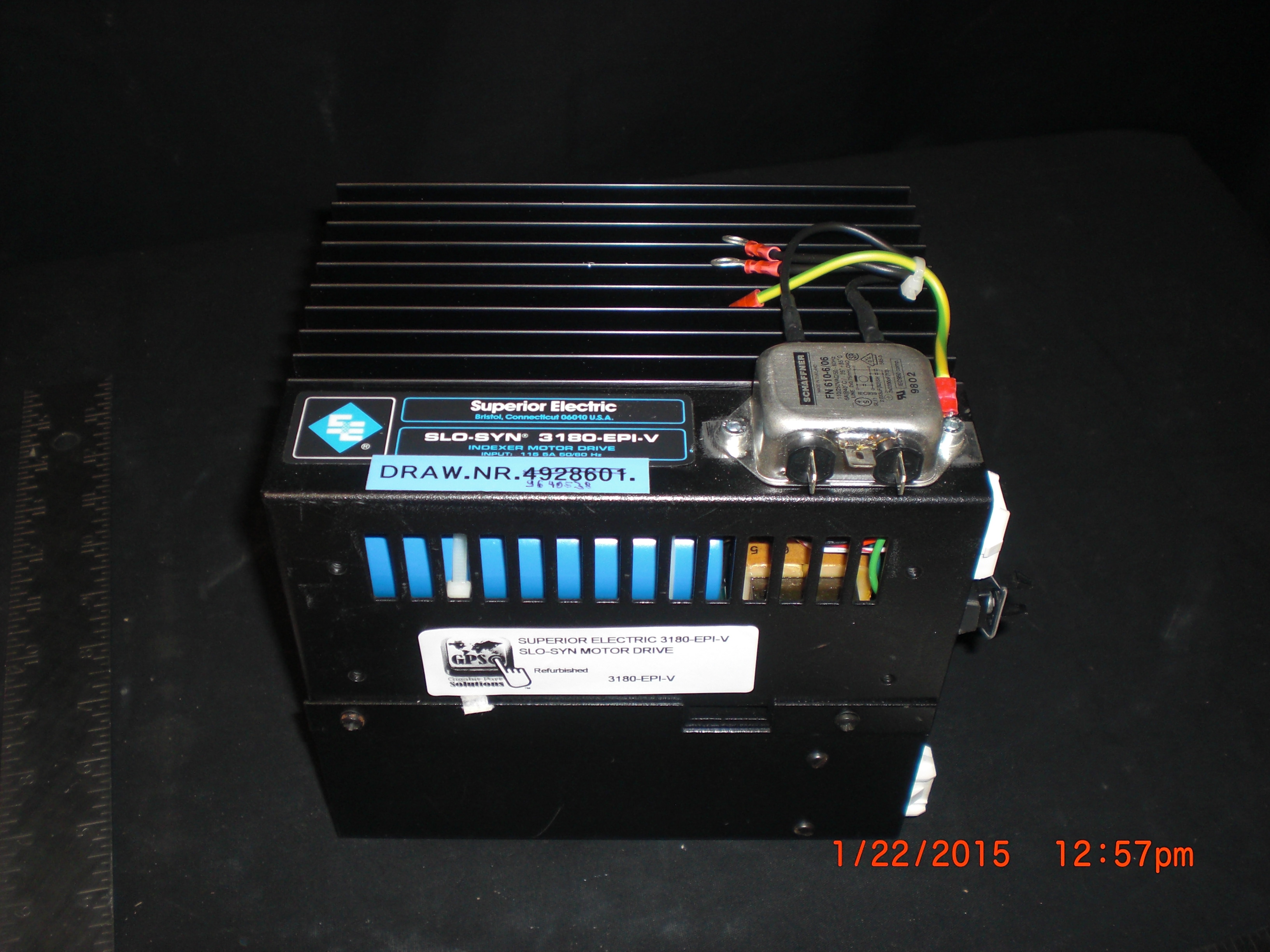 Controller SUPERIOR ELECTRIC 3180-EPI-V  SLO-SYN MOTOR DRIVE 