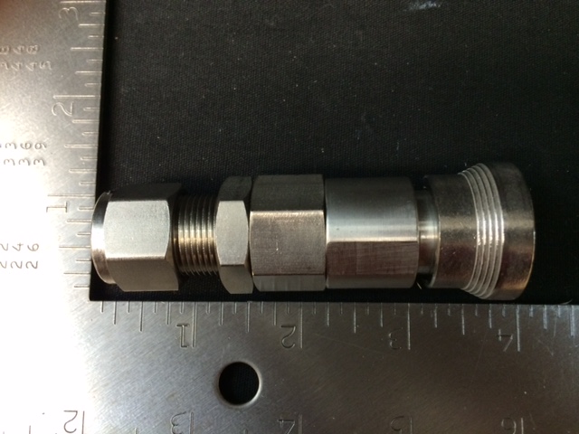 Fitting SWAGELOCK SS-QC8-B1-810 AMAT 3300-02134 FTGQDISC CPLG 1/2T SST SLK (R9GDLA039B)