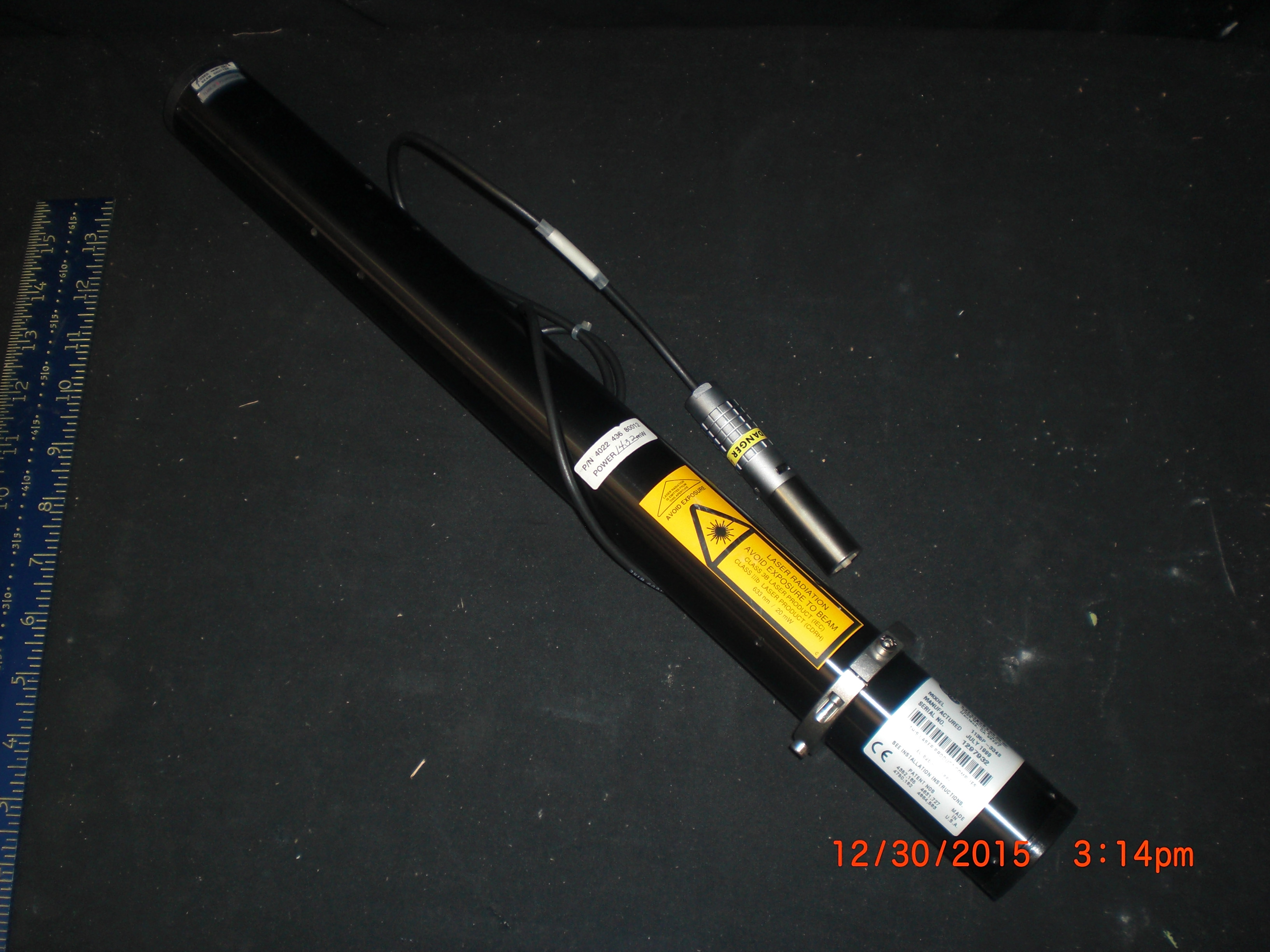 Laser  JDS Uniphase 1135P-3348 1432mW  ASML 4022.436.80012 