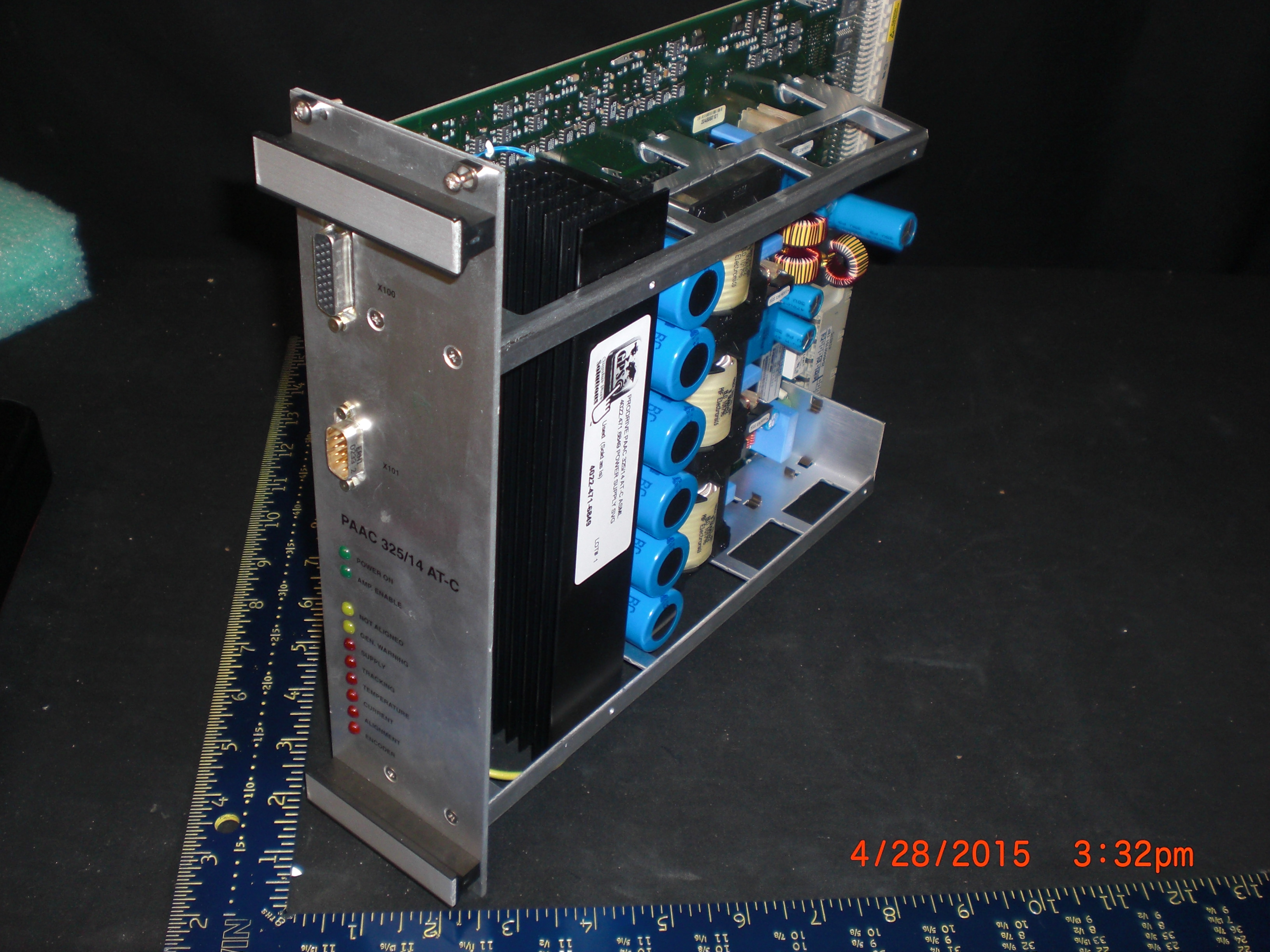 Power Supply  PRODRIVE PAAC 325/14 AT-C ASML 4022.471.6849 Power Supply SVG