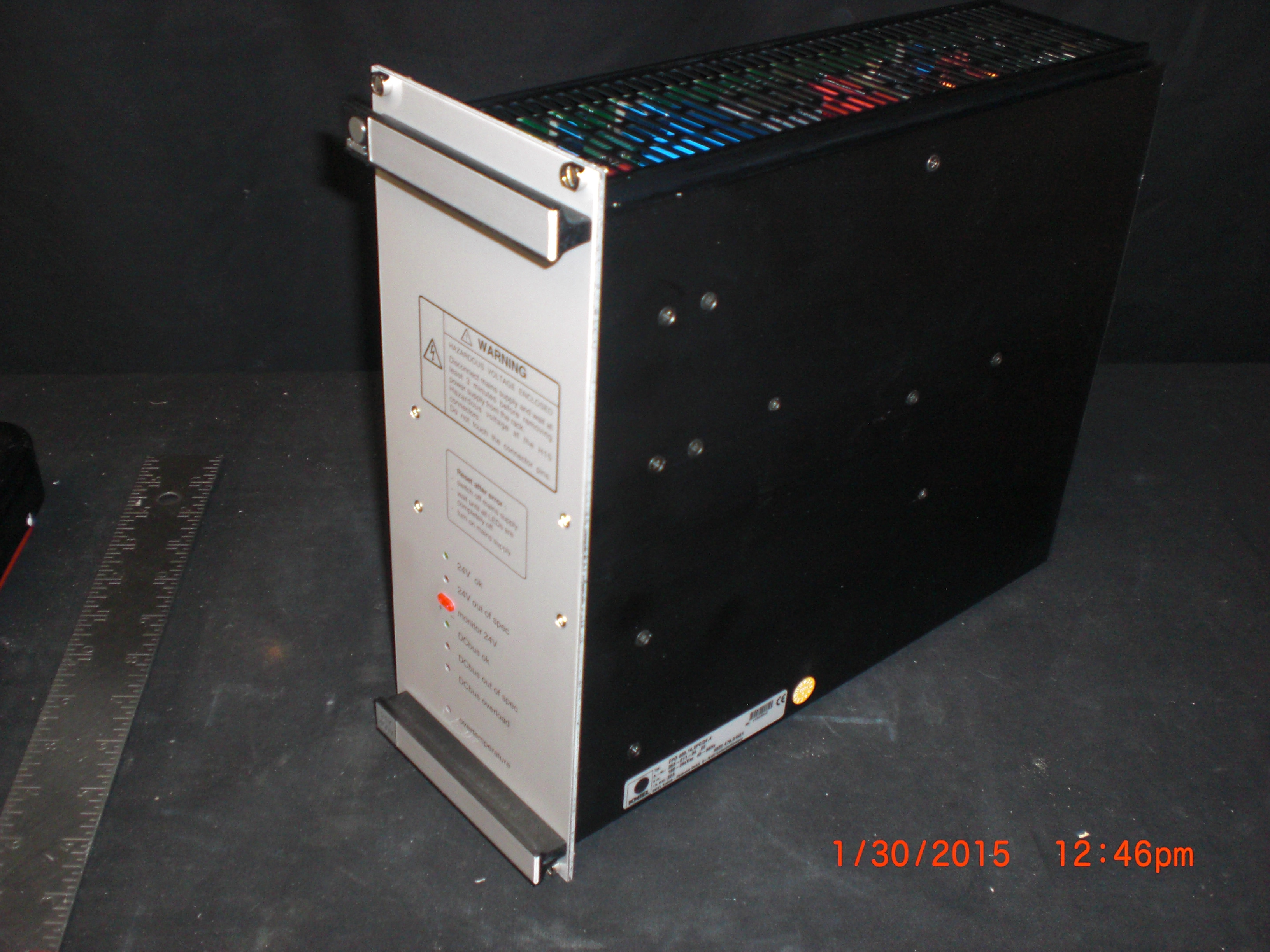 Power Supply  KNIEL FPD 400.14,5PC/24.4 ASML 4022.476.01551 24V PSU 