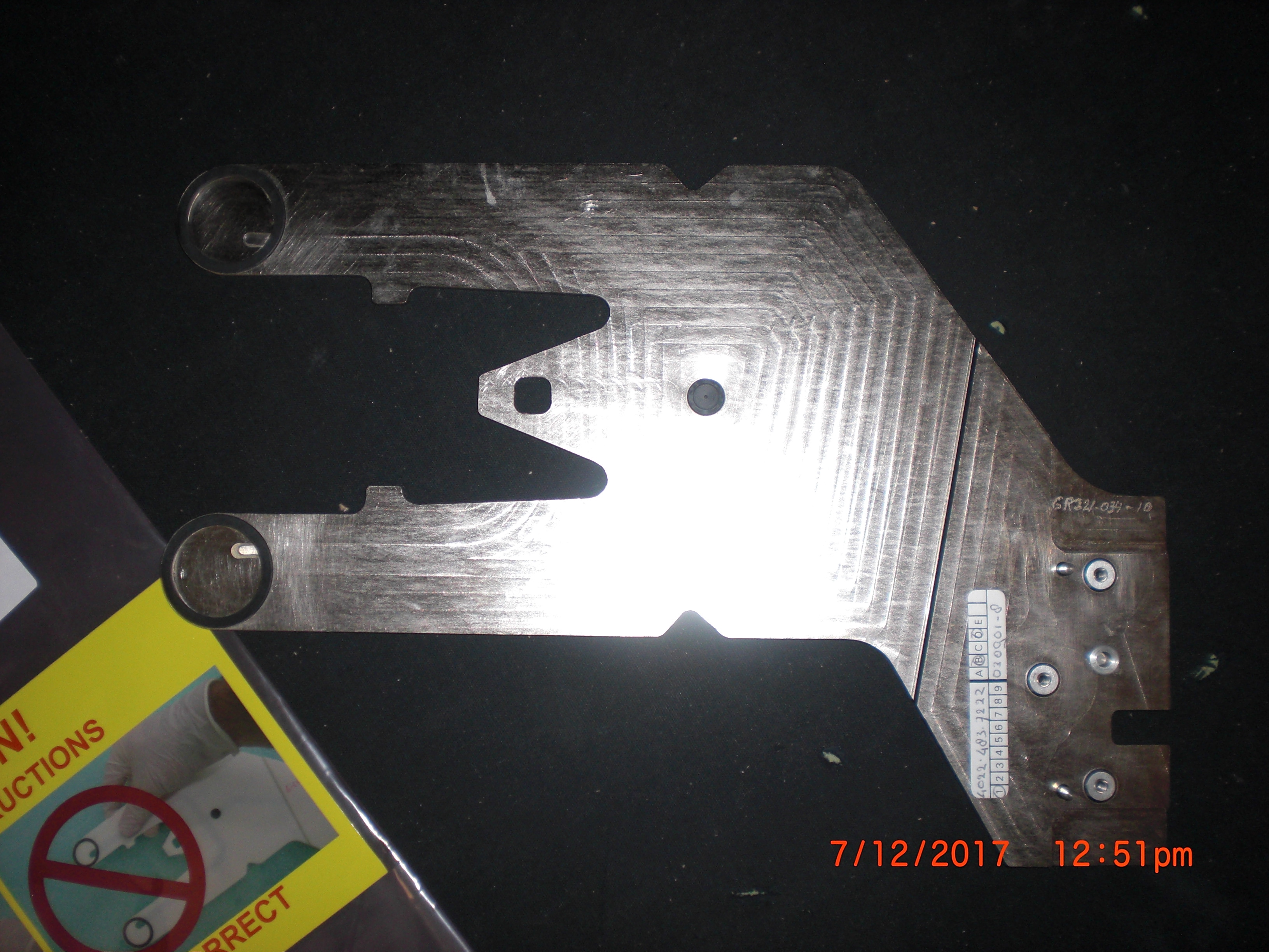 ASML 4022.480.0508 Twinscan 300mm AWH END EFFECTOR ASSY 35 nm