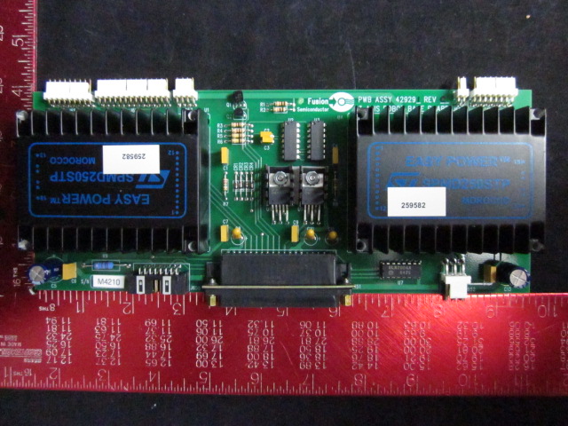 PCB AXCELIS 429291 FUSION 3-AXIS ROBOT BASE BOARD, PWB ASSY  same as ASM 249291
