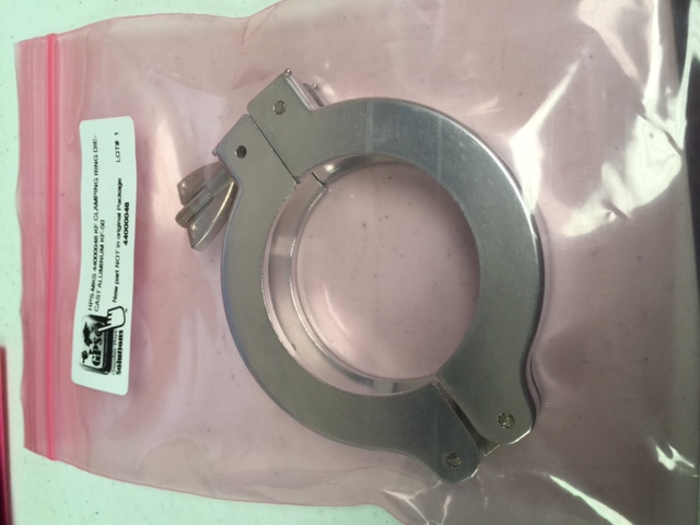 Clamp HPS-MKS 44000048 KF Clamping ring Die-cast aluminum KF-50