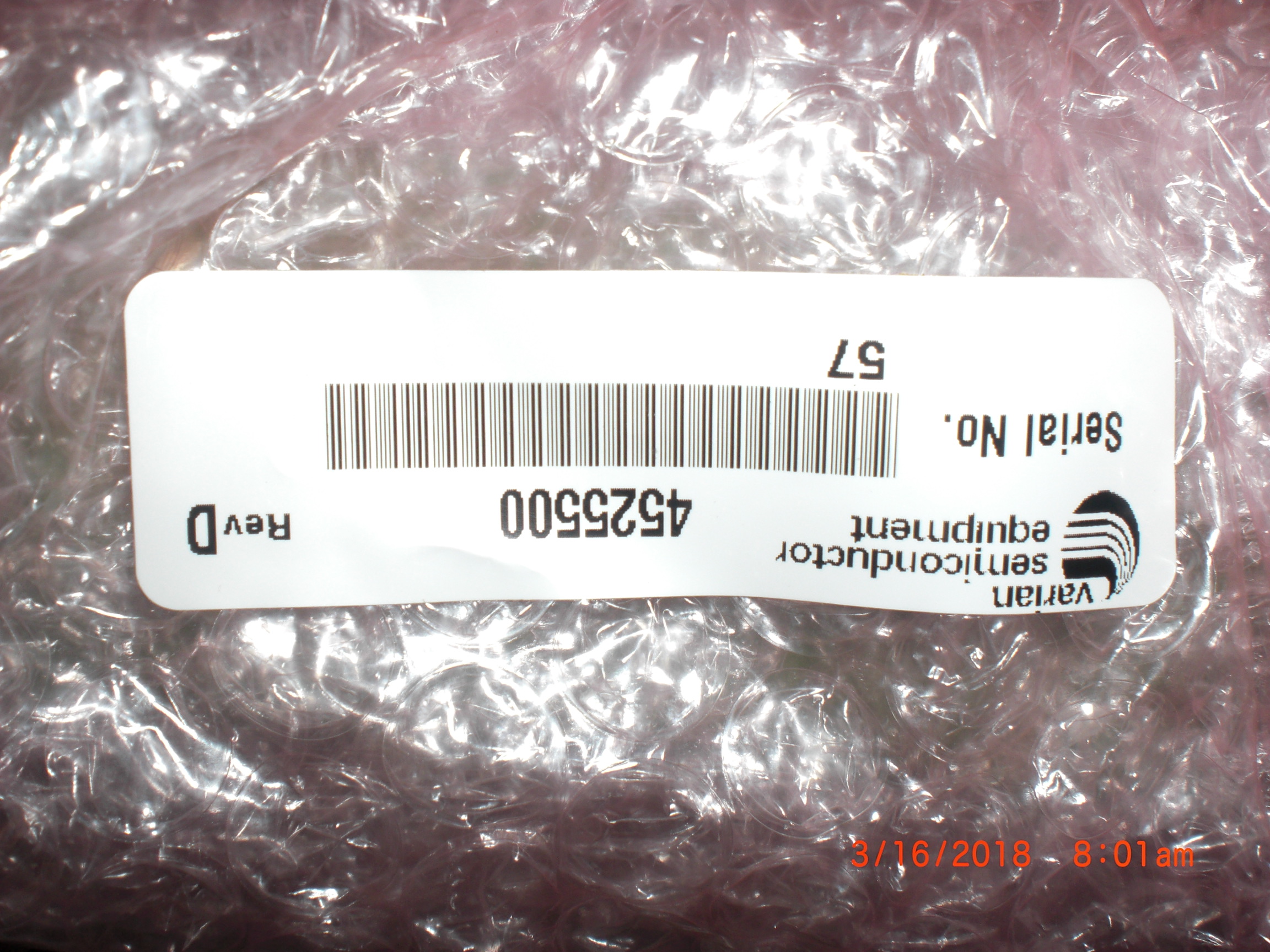 OEM Part VARIAN 4525500 Beam Dump 33
