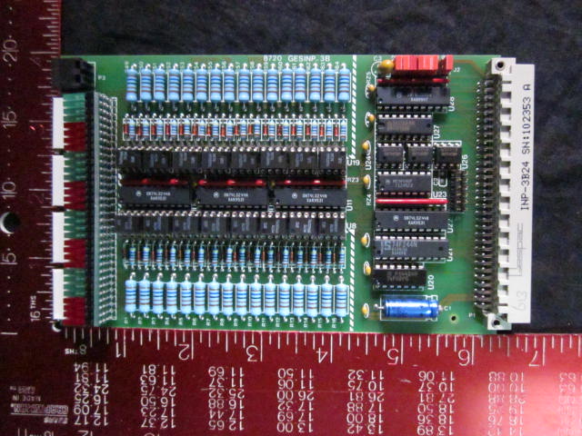 PCB  INPUT GESPAC INP-3B24  24 VPNP, CIRELEC A 94VO, 9511 ASM FICO 4552050 8720