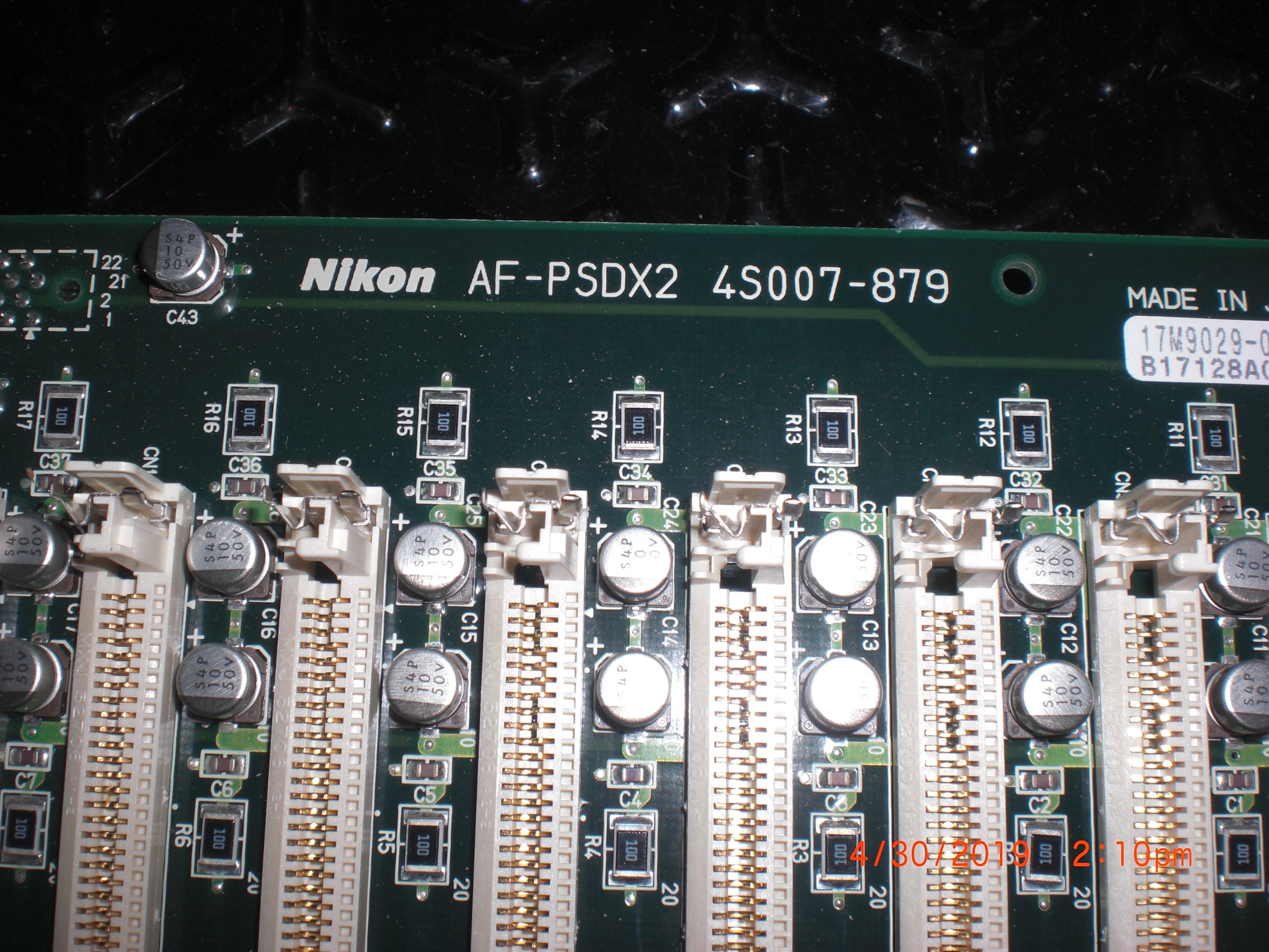 OEM Part NIKON 4S007-879-1 AF-PSDX21 PCB Memory Expansion 