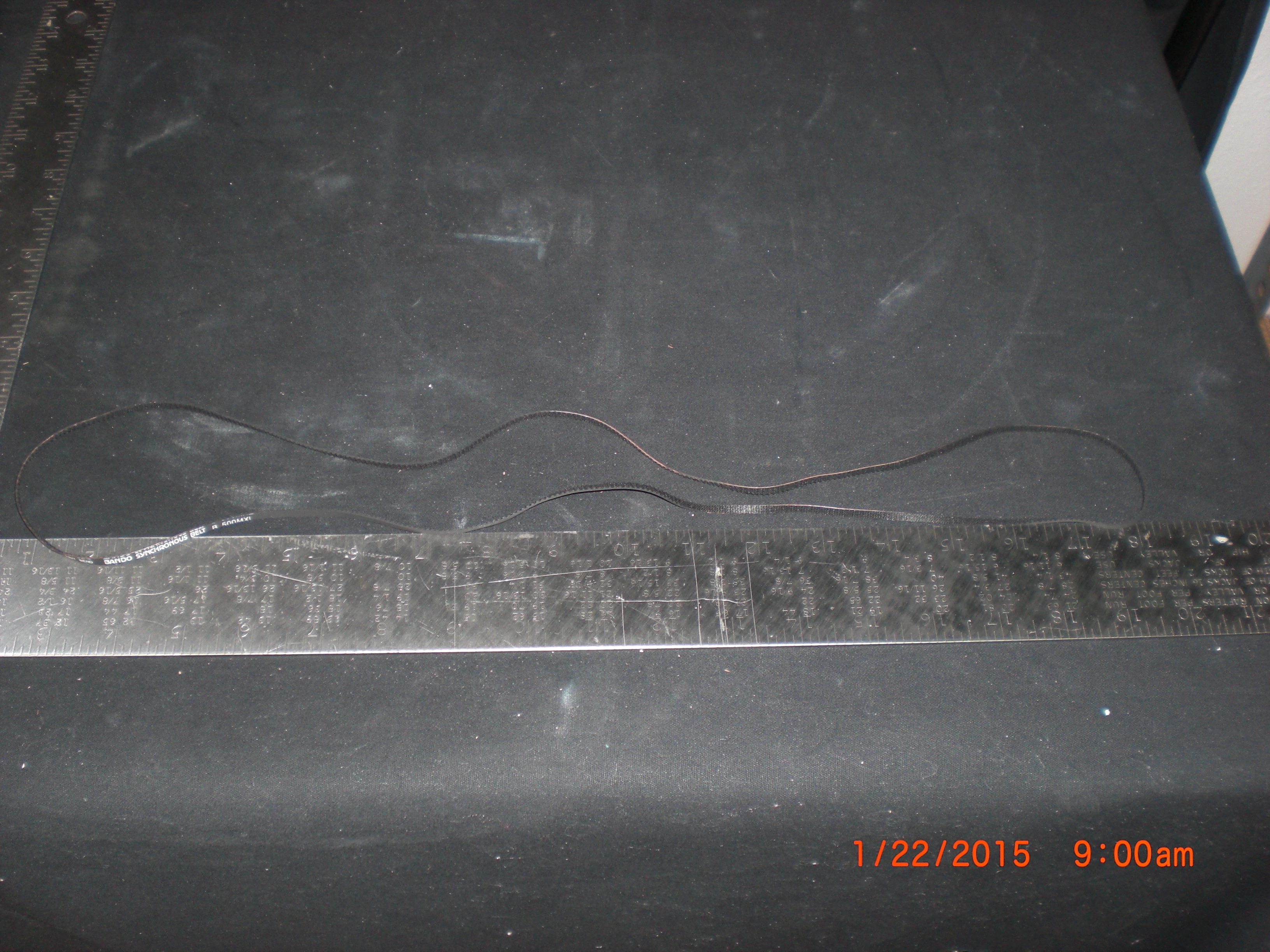Belt timing 500MXL Synchronous Belt P-2.032 L-1016 BANDO LJ 21 089