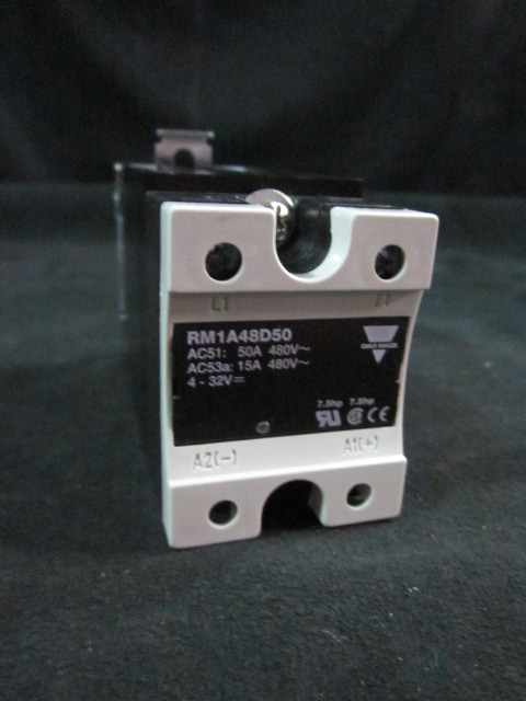 Relay SOLID STATE RELAY, DIN MOUNT, 530VAC, 32VDC, 50A CARLO GAVAZZI RM1A48D50 REHM THERMAL 52200127