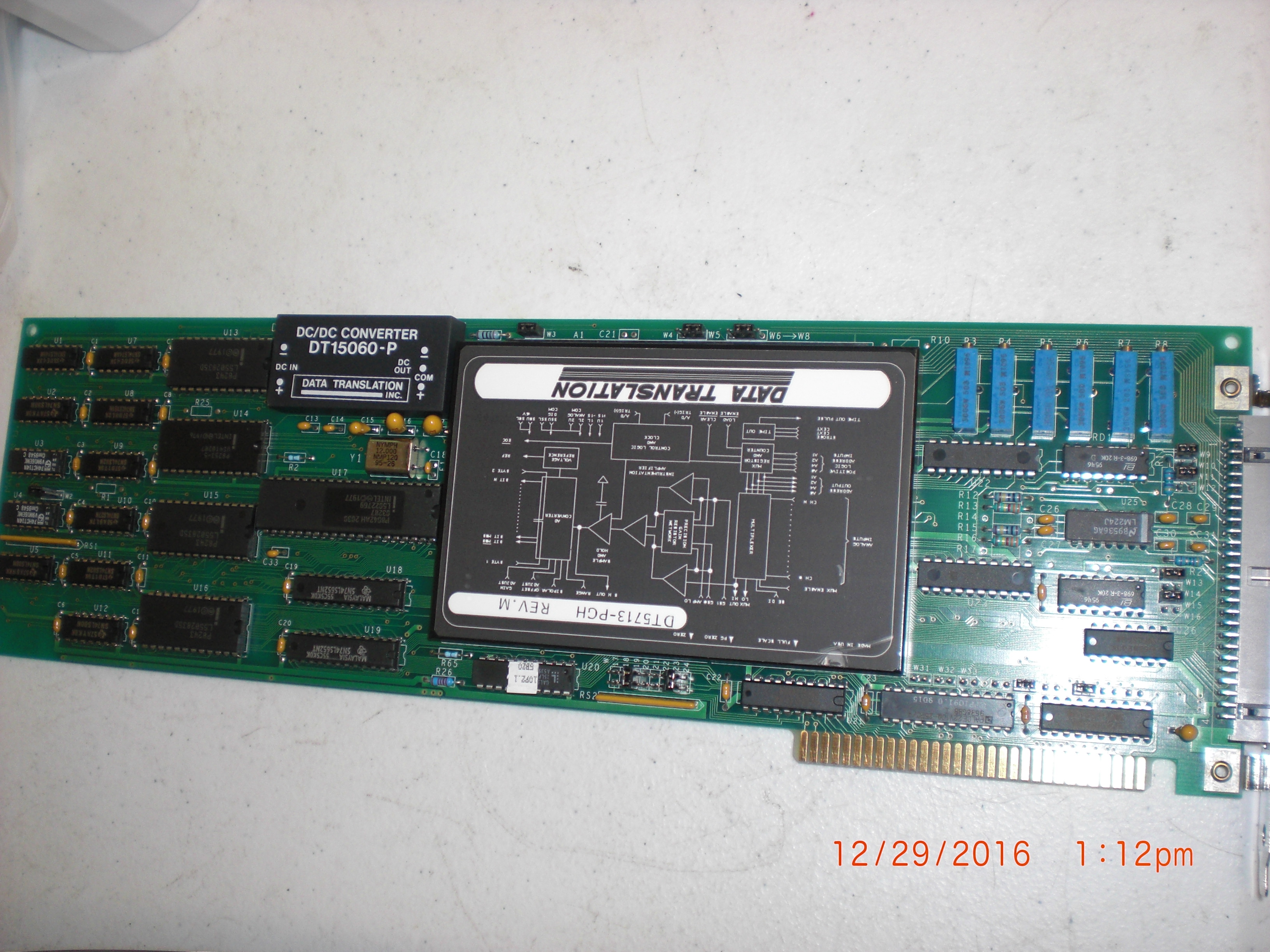 PCB PROMETRIX-KLA 53-0019 PCA A/O I/O Data Translation