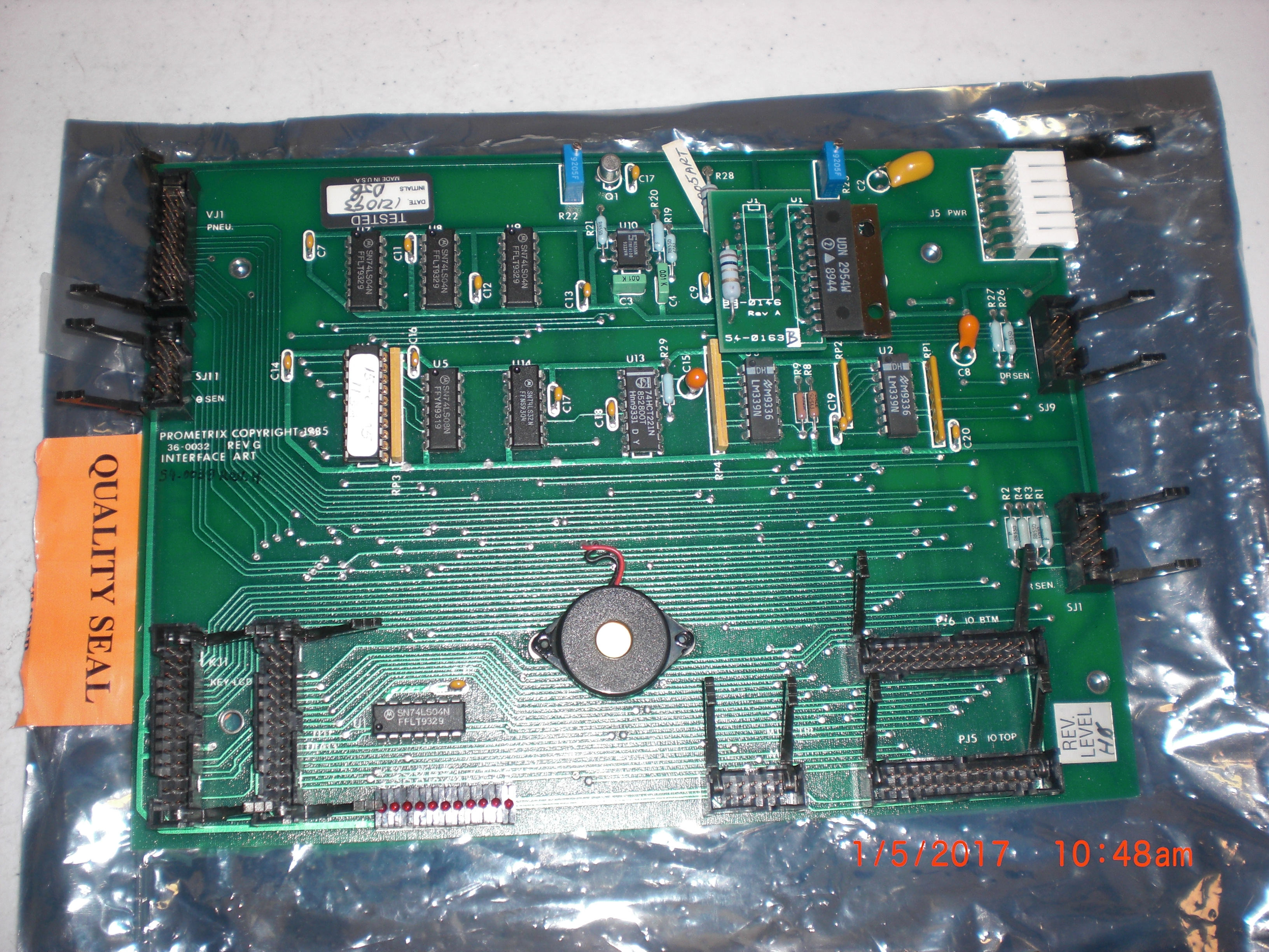 PCB  Interface ART KLA-TENCOR 54-0039 Prometrix 36-0032 UNTESTED NO RETURN