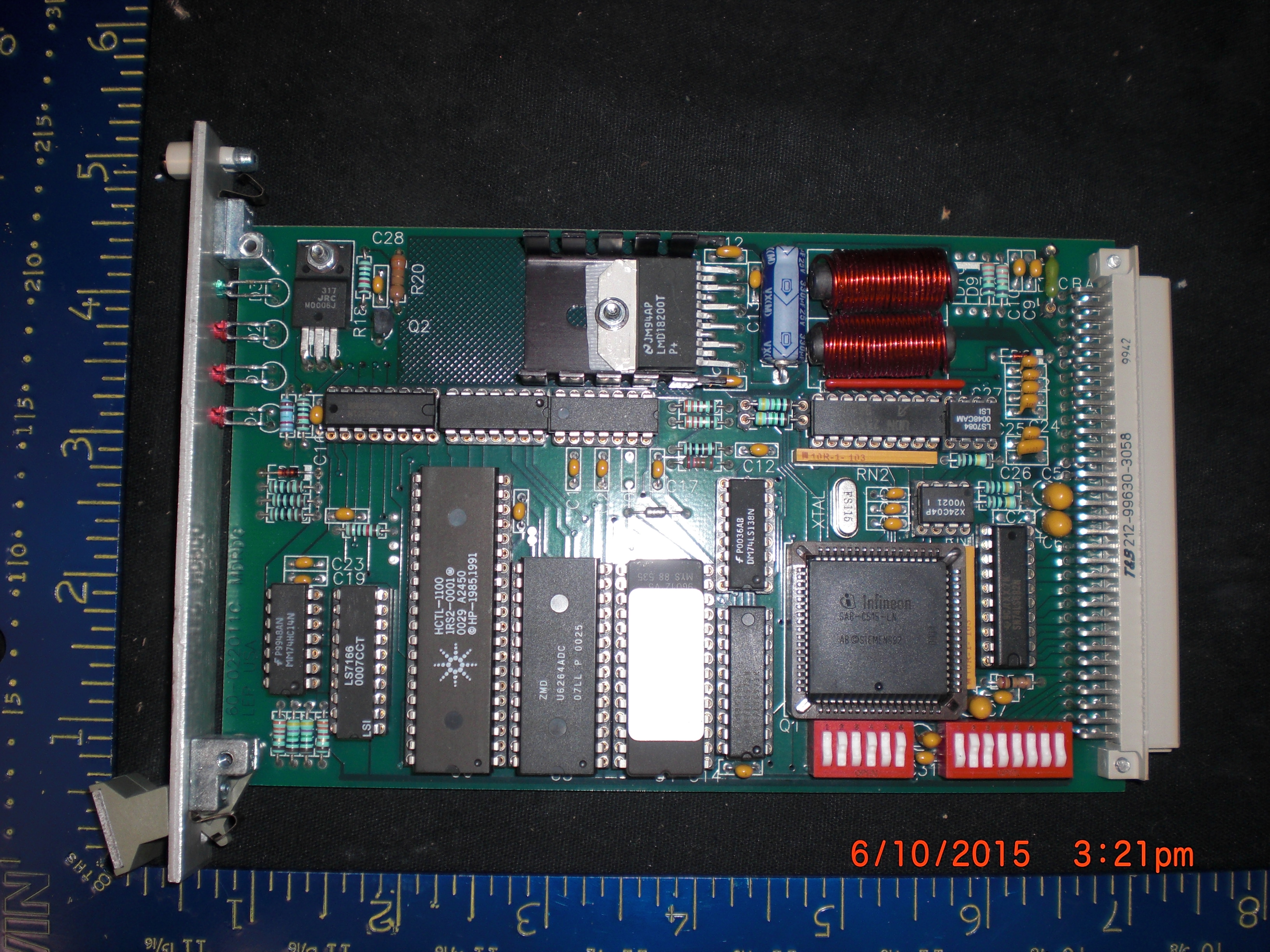 PCB LEP USA  LAMP DC MDRDC LUDL ELECTRONC 60-022011C 