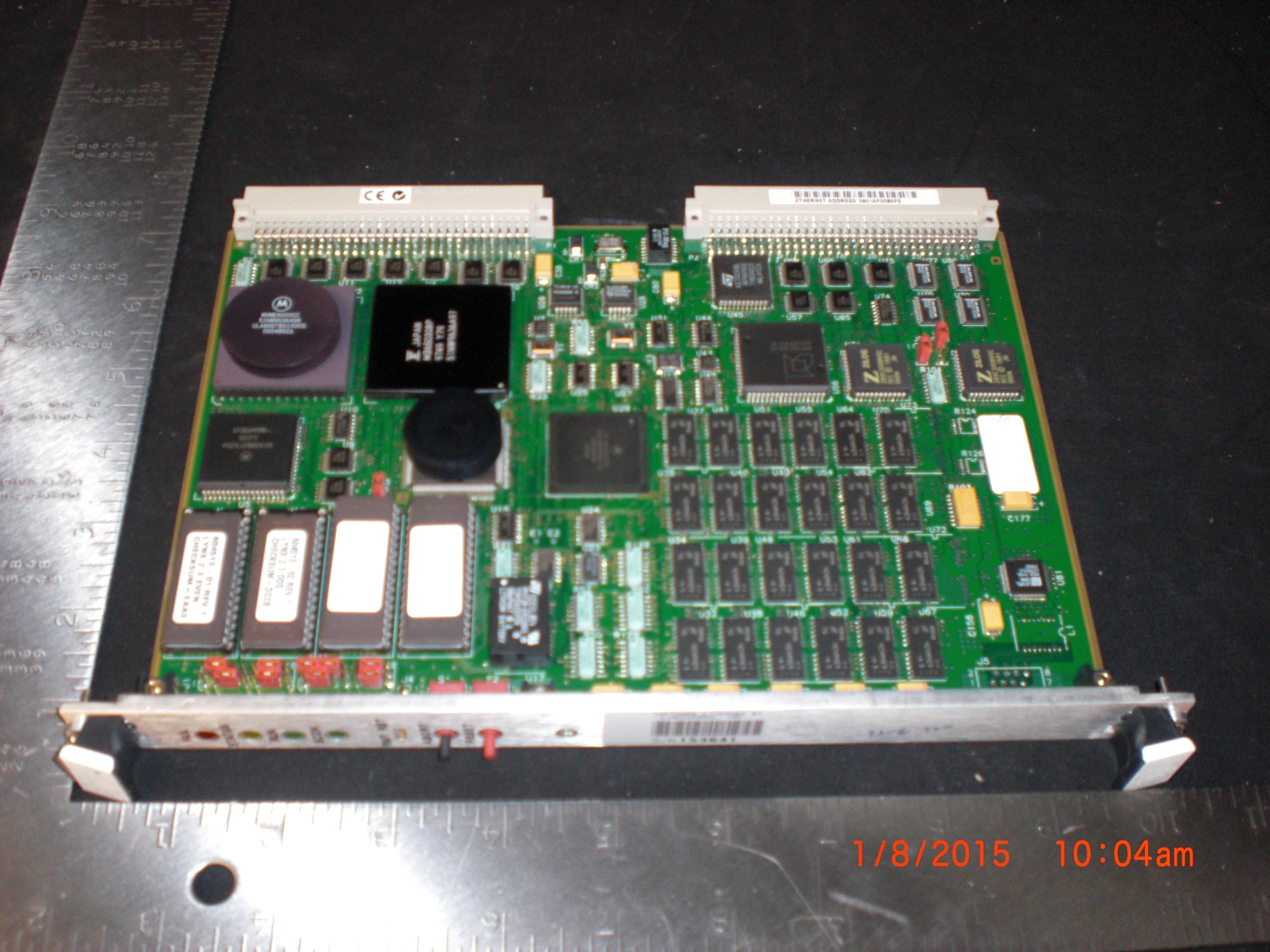 PCB VME CPU Lynix 2.3  MOT0ROLA  MVME 147 SVG THERMCO 602933-02