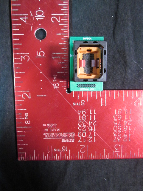 ICS YAMAICHI 60FBGA-NP367-MV PKG 10 TEST SOCKET ADAPTER SCRAMBLE BOARD 512M D11 