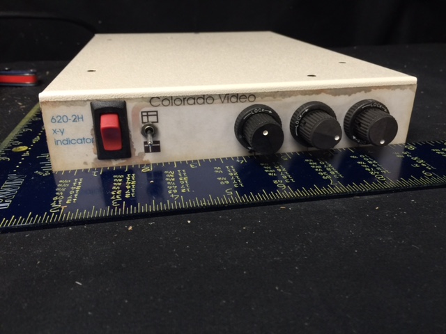 Computer Accessory COLORADO VIDEO 620-2H XY VIDEO INDICATOR (NO POWER CORD)