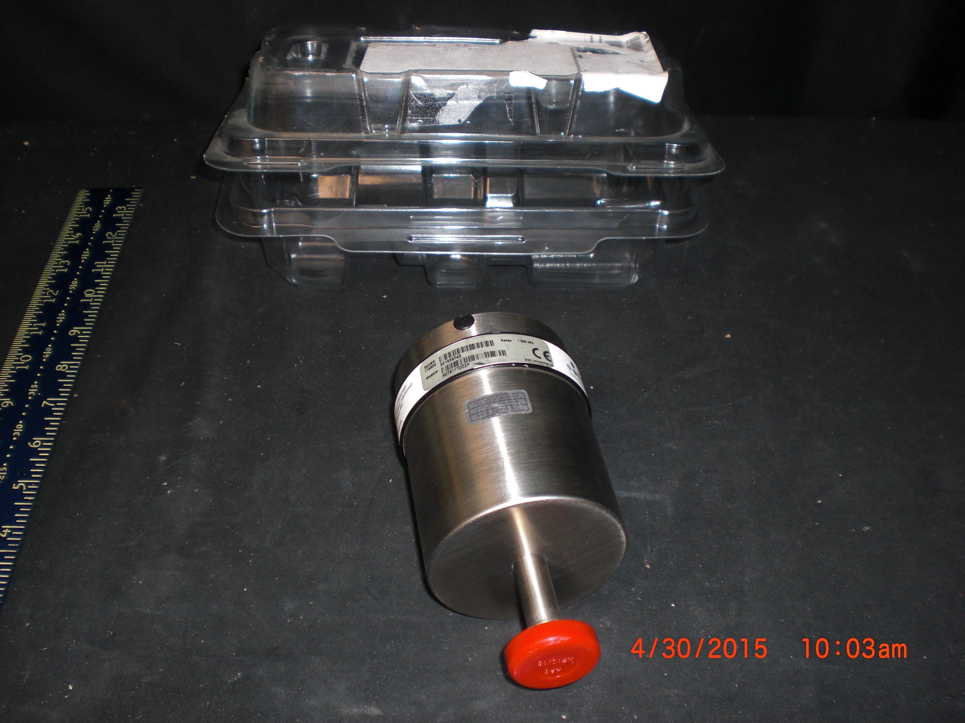 Baratron MKS 627B11TDC2P Baratron Capacitance Manometer 1.333kPa NW16