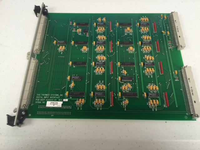 PCB DIGITAL INPUT INTERFACE  BD -APL SVG THERMCO 630020-01 