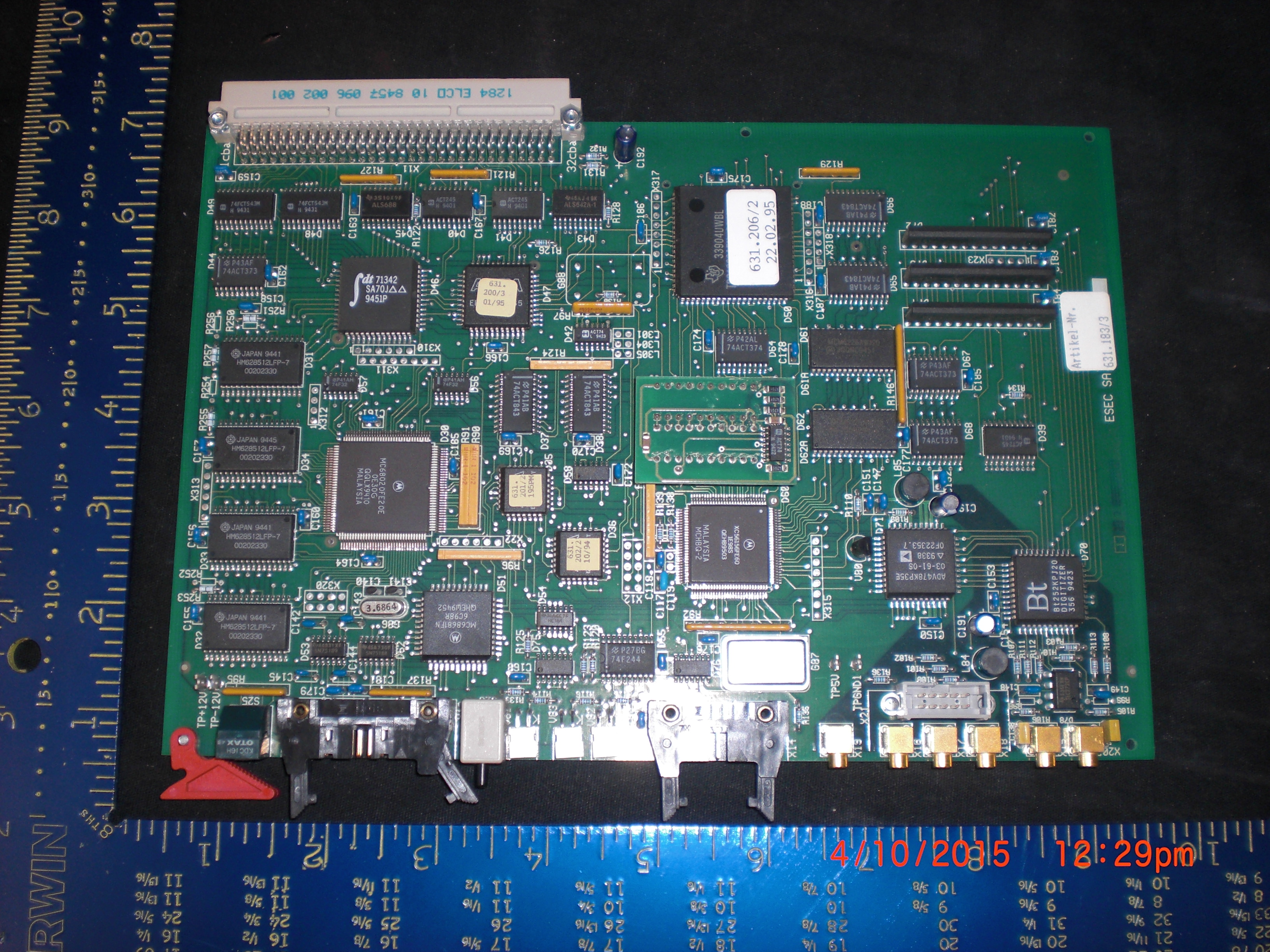 PCB RETROFIT HIFG57-2MB C ESEC Pte 631-183-3