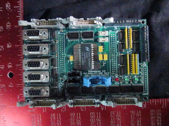 PCB PCA INTERFACE BOARD REV.A HSSIO Schlumberger Systems 6425-571-000