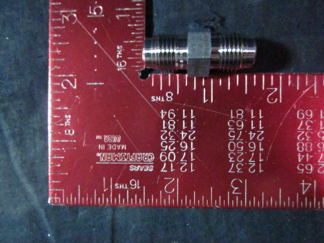 Fitting FLOW RESTRICTOR 1/4 VCR,MALE-MALE,.017 ORIFICE SWAGELOK 6LV-4-VCR-6-DM-017P 