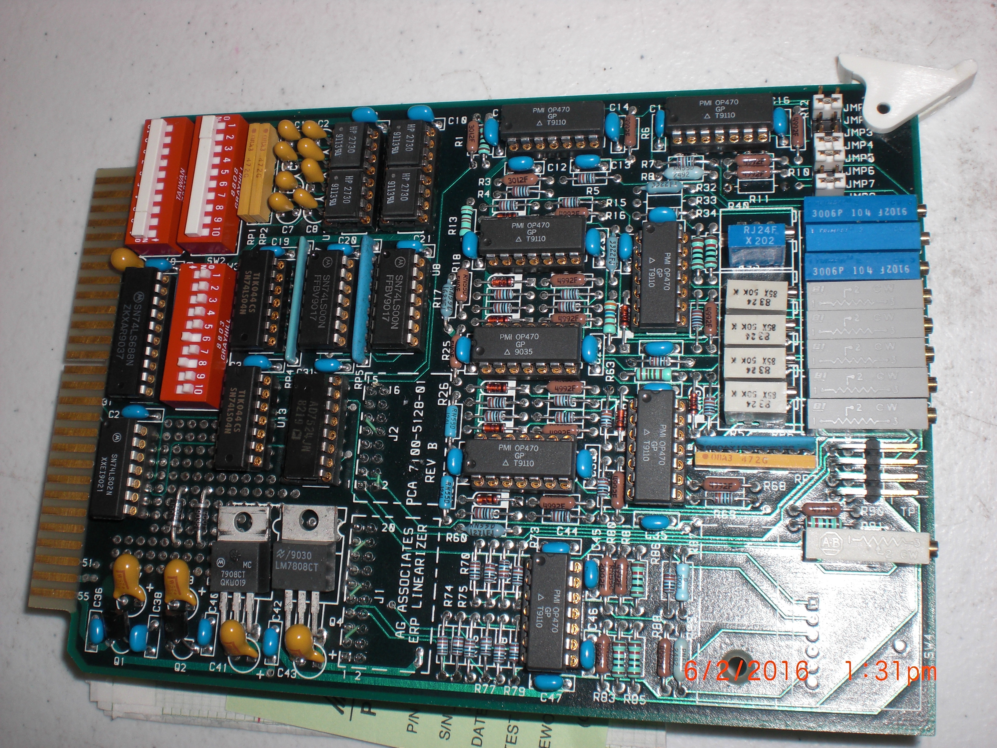 OEM Part AG ASSOCIATES 7100-5169-03 ERP Linearizer