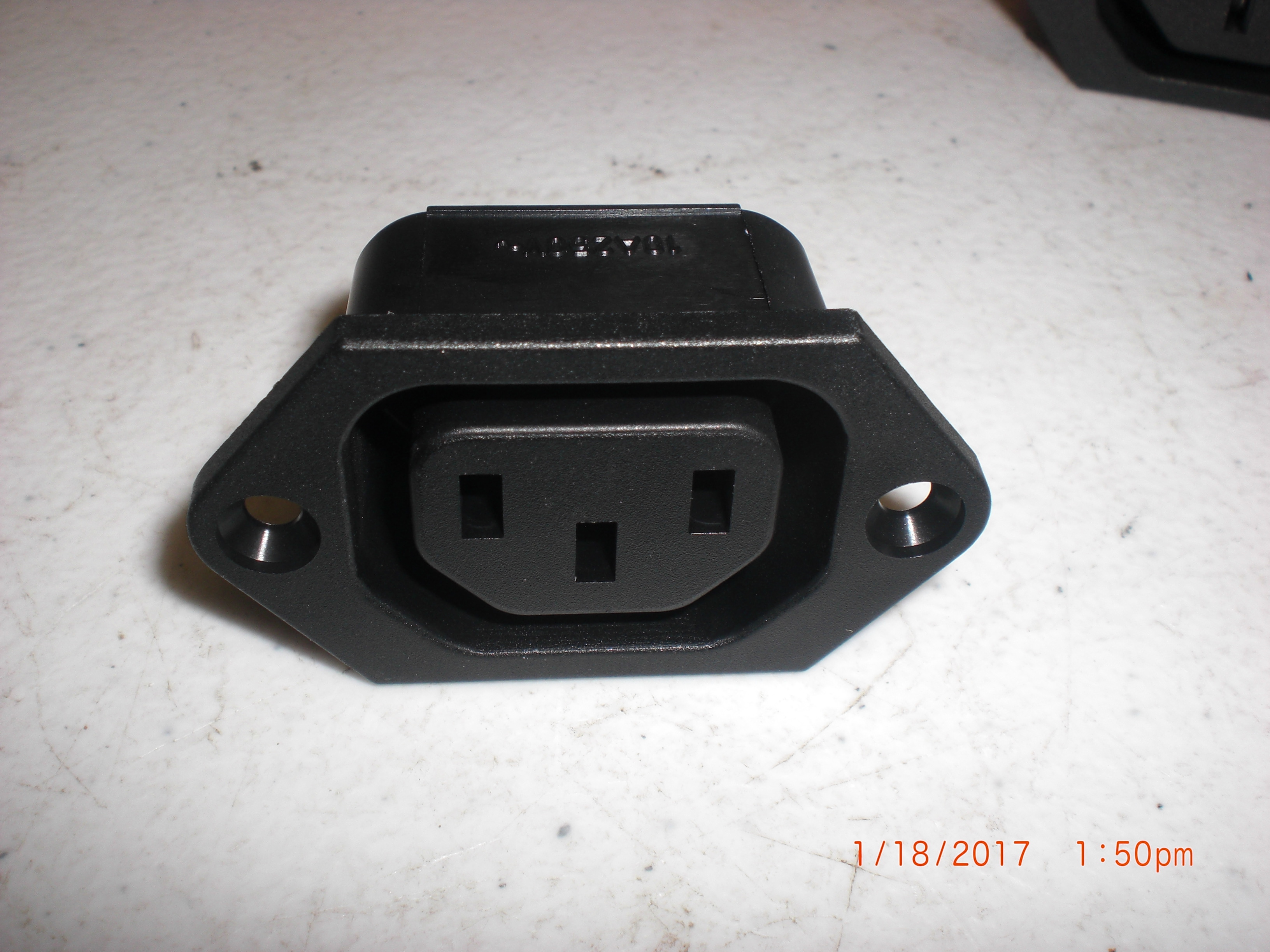 Electrical Power plug 10A 250V Novellus 73254-12 Gasonics 