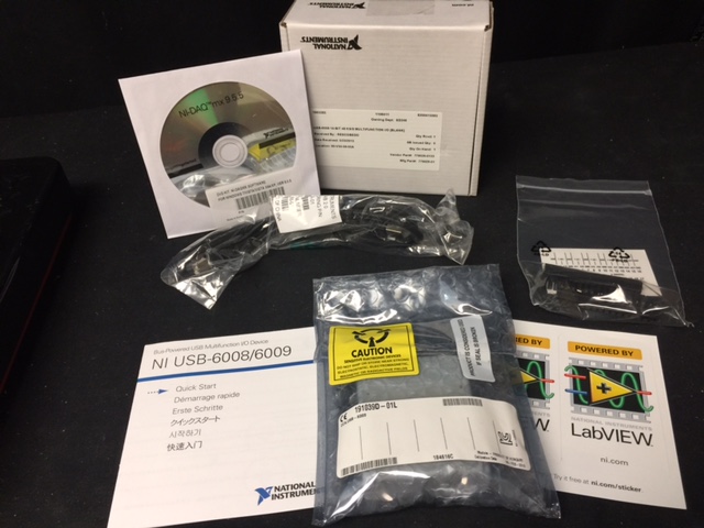 Hardware NATIONAL INSTRUMENTS 779026-01 USB-6009 14-BIT 48 KS/S MULTIFUNCTION 1/O BLANK