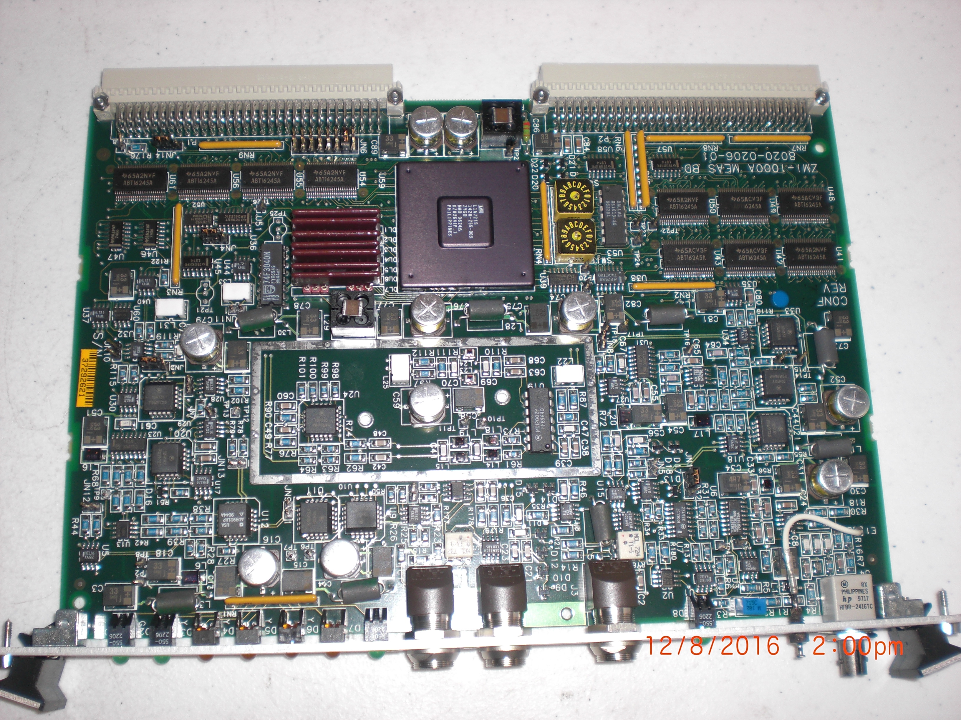 PCB CANON 8020-0206-01 ZMI-1000A Measurment Board Un-Tested No Return Core Priced