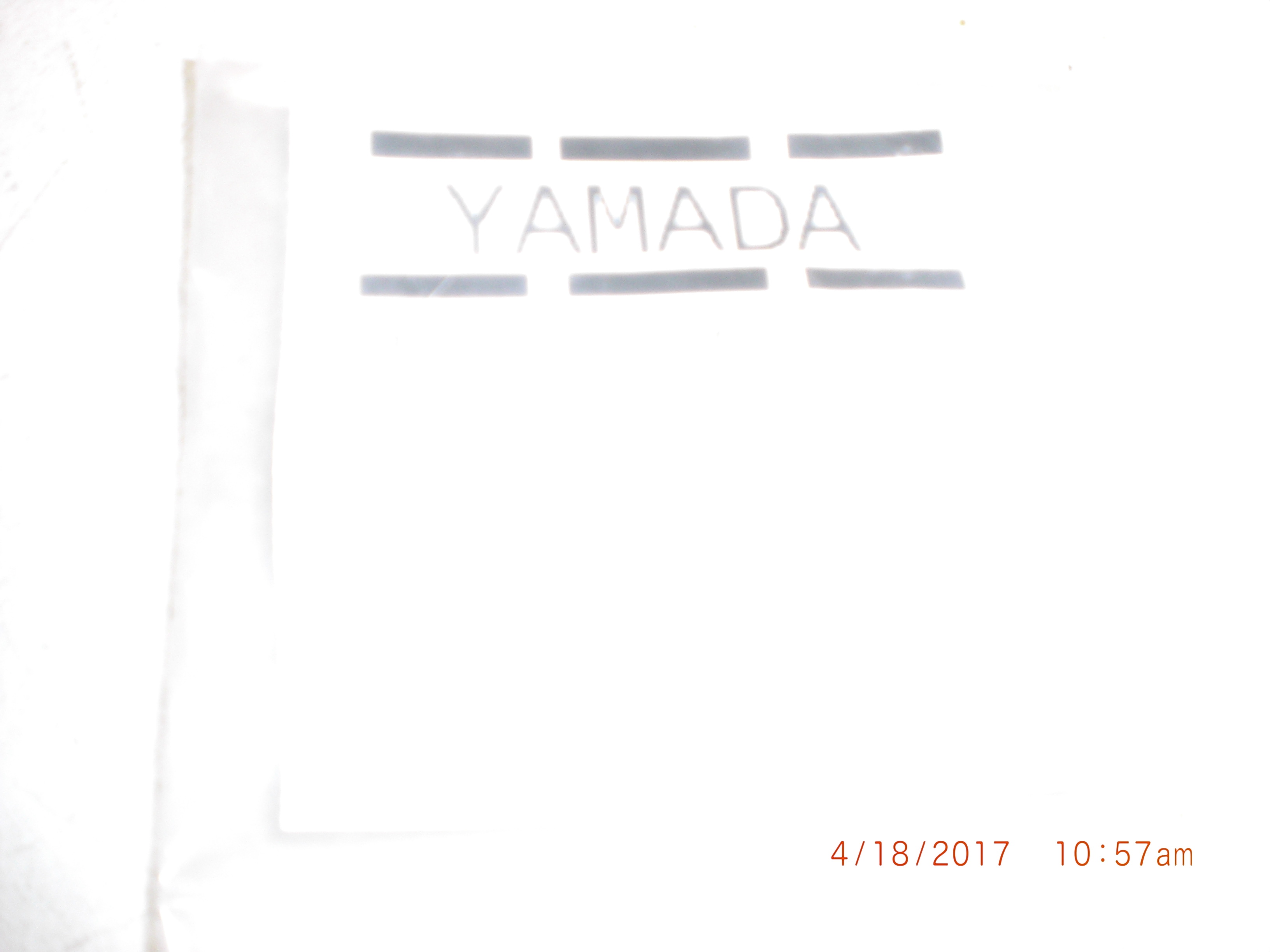 Pump YAMADA 802386 C Spool Assy 5/5F