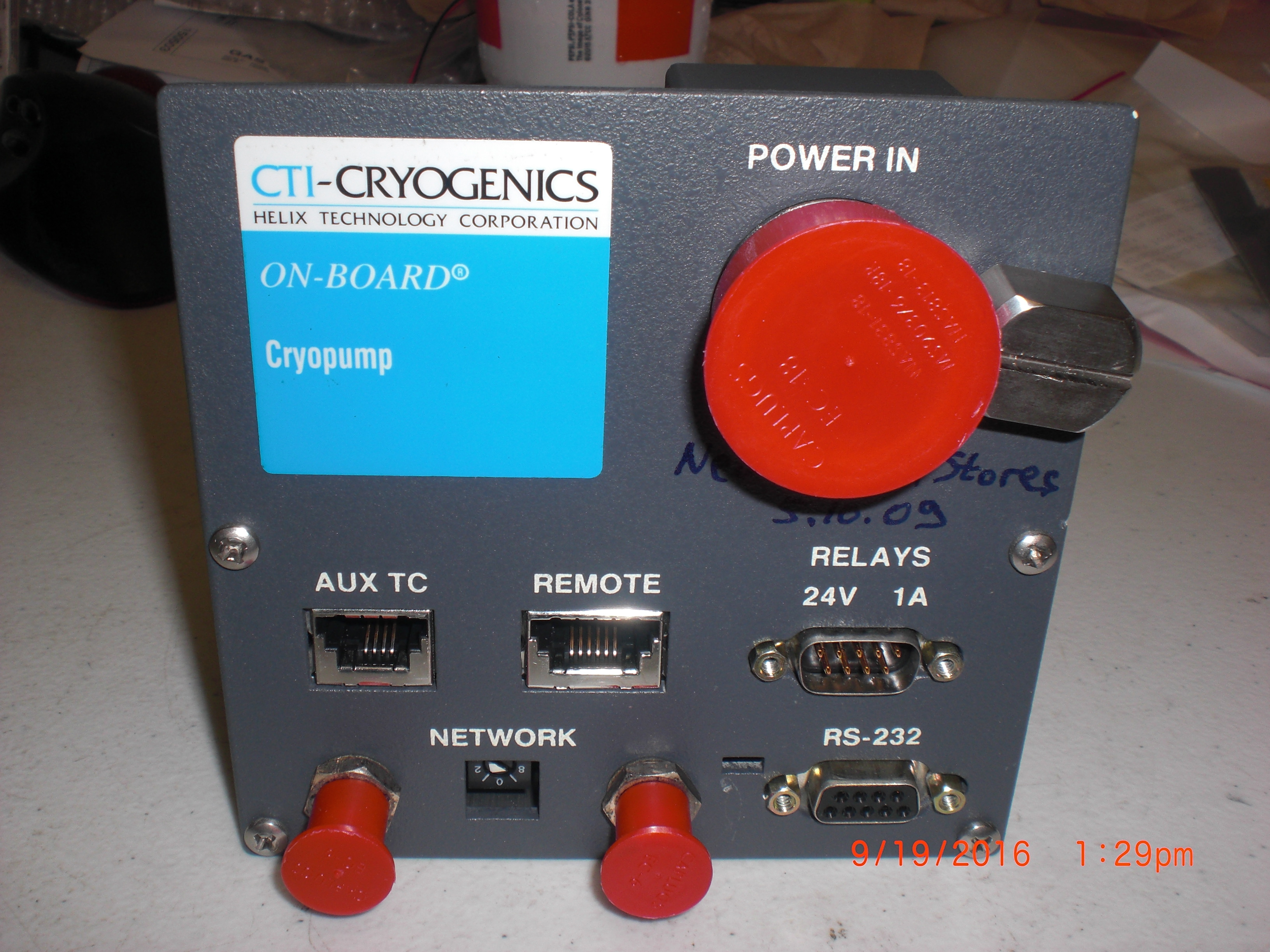 Pump CTI CRYOGENICS 8113008 Pump ON-BOARD Module 