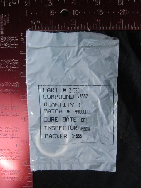 O-Ring  PARKER SEALS 2-320 Aviza 815013-196 UHP compound V8562