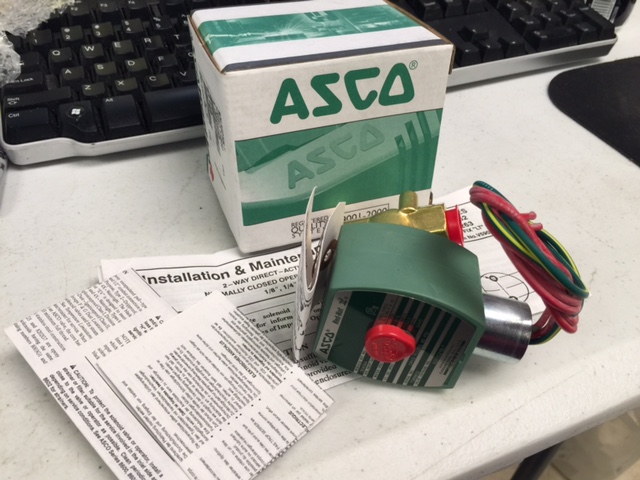 Sensor ASCO 8263G210LT SOLENOID VALVE  SERIES 800G 820G 