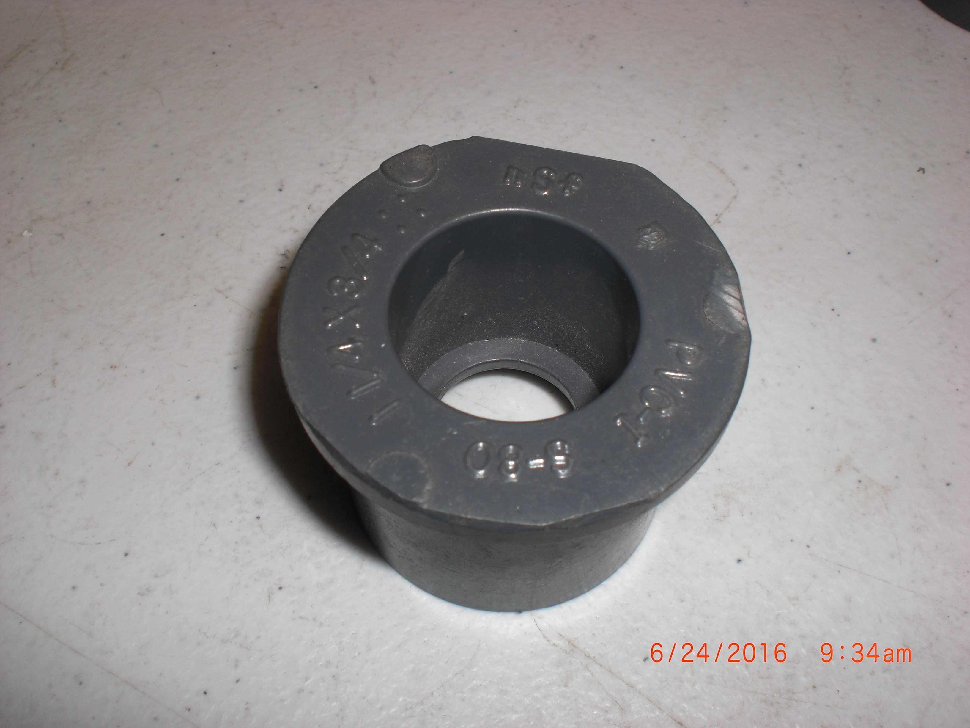 Fitting SPEARS 837-167 reducing bushing pvc sch80 1 1/4 x 3/4 