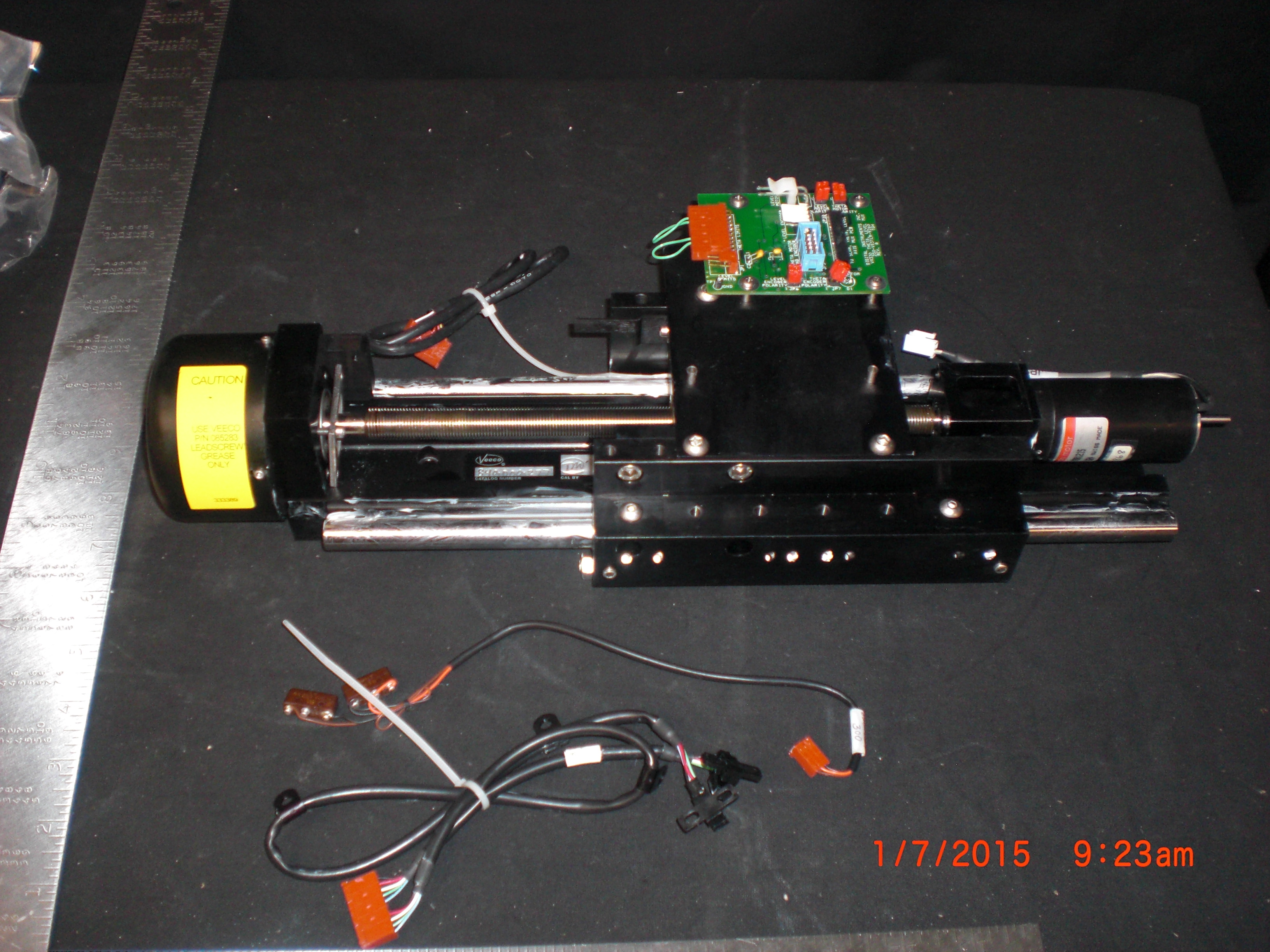 Actuator Dimension 9000M/9100M VEECO 840-000-277 Theta Level Digital Instrument   