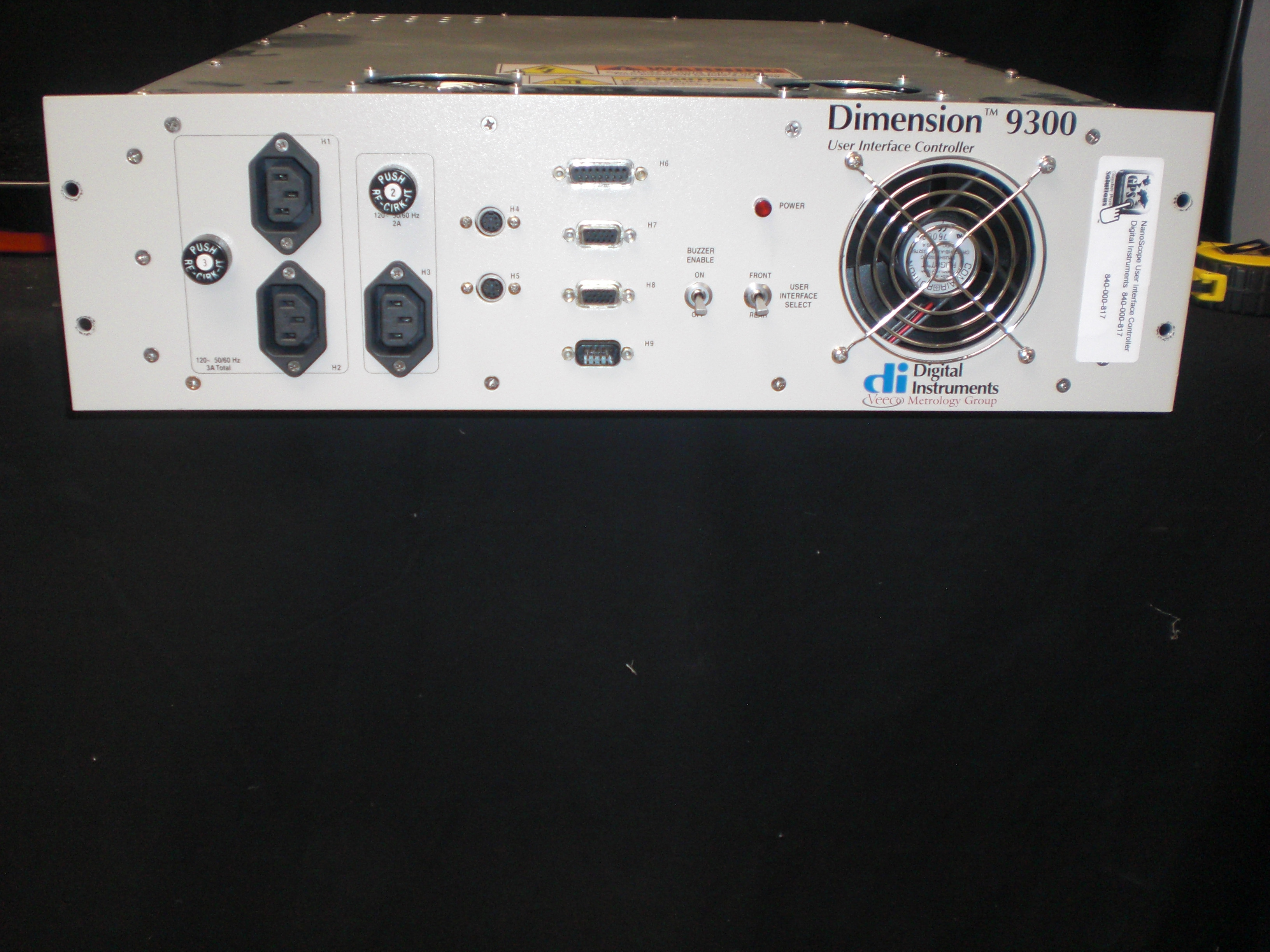 Controller Veeco 840-000-817 Dimension 9300 User Interface Controller  Digital Instruments