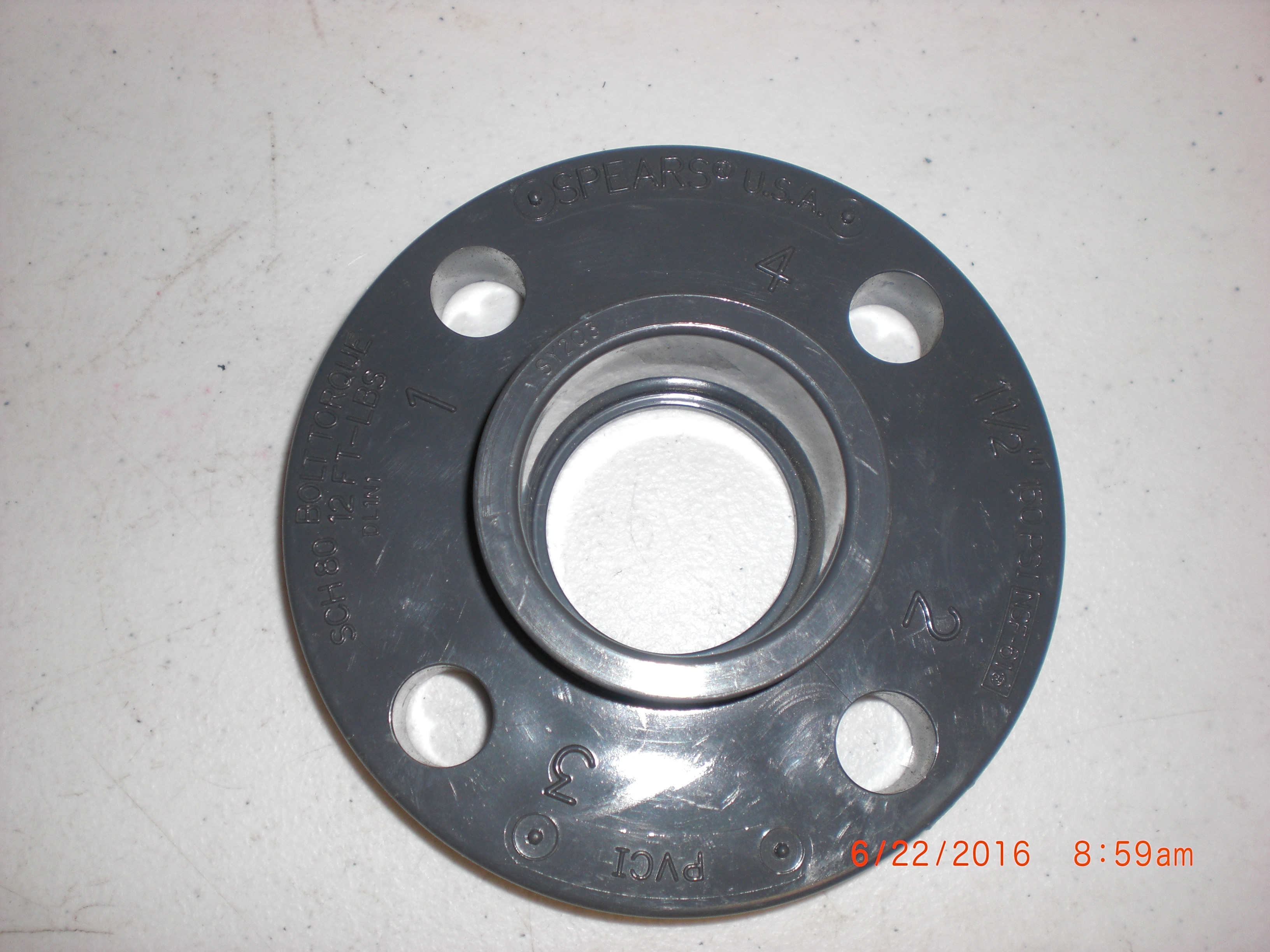 Fitting SPEARS 854-015 flange 1 1/2 in Van stone