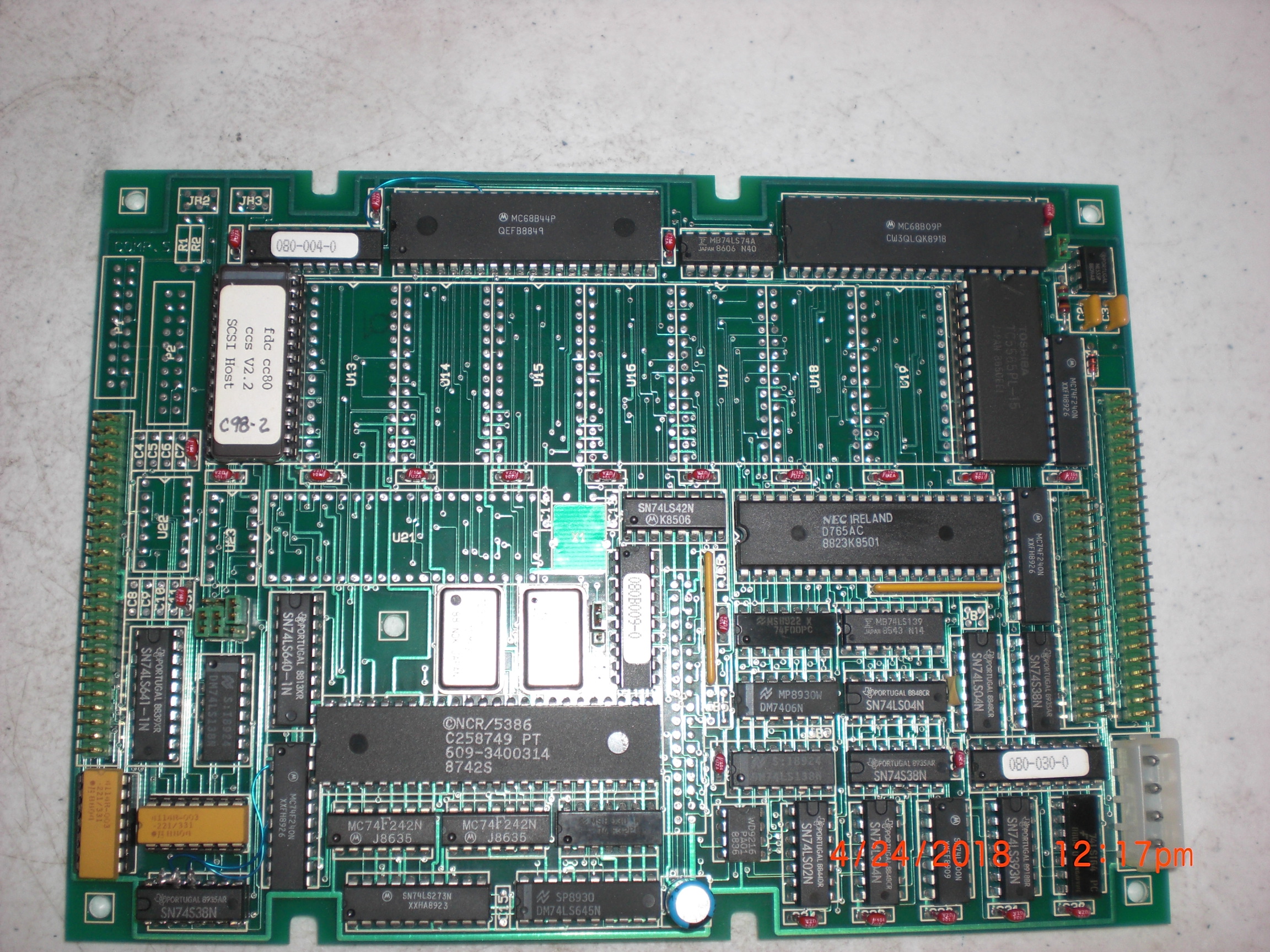 PCB ASM 90-105480A88SER DISK INTERFACE BRD SE