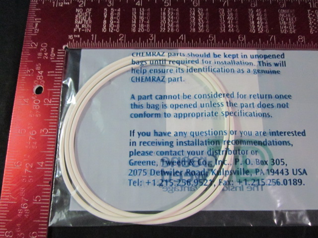 O-Ring  GREEN TWEED 9281-SC513 Chemraz 14.984ID X 0.139CX IN 