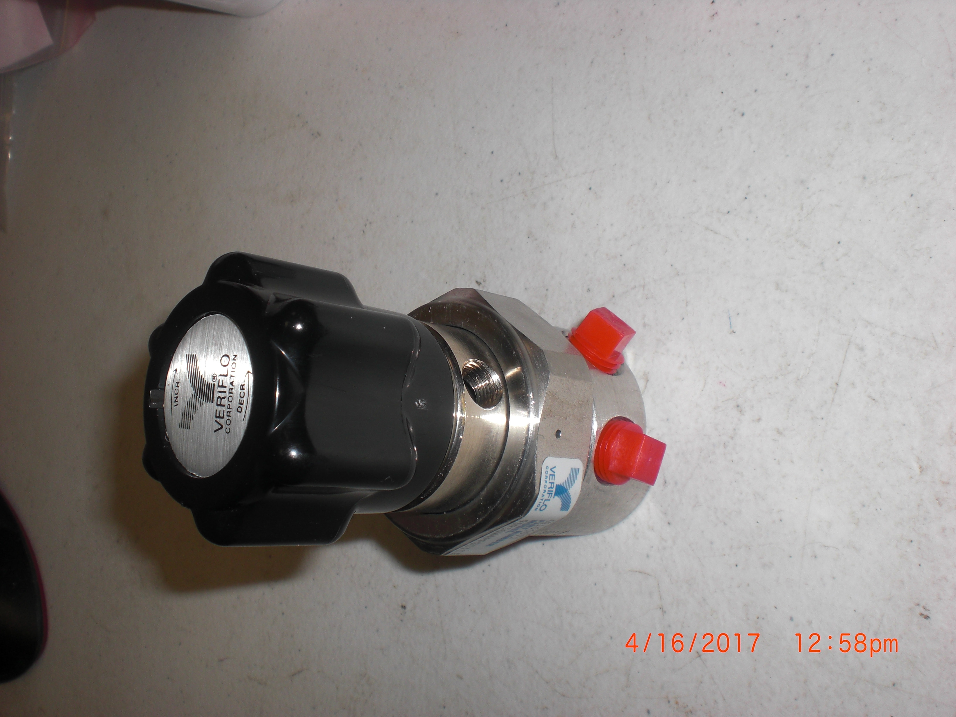 Regulator VERIFLO 95930W4PFSIIII HIGH Purity SS 1/4 FPT 48100071