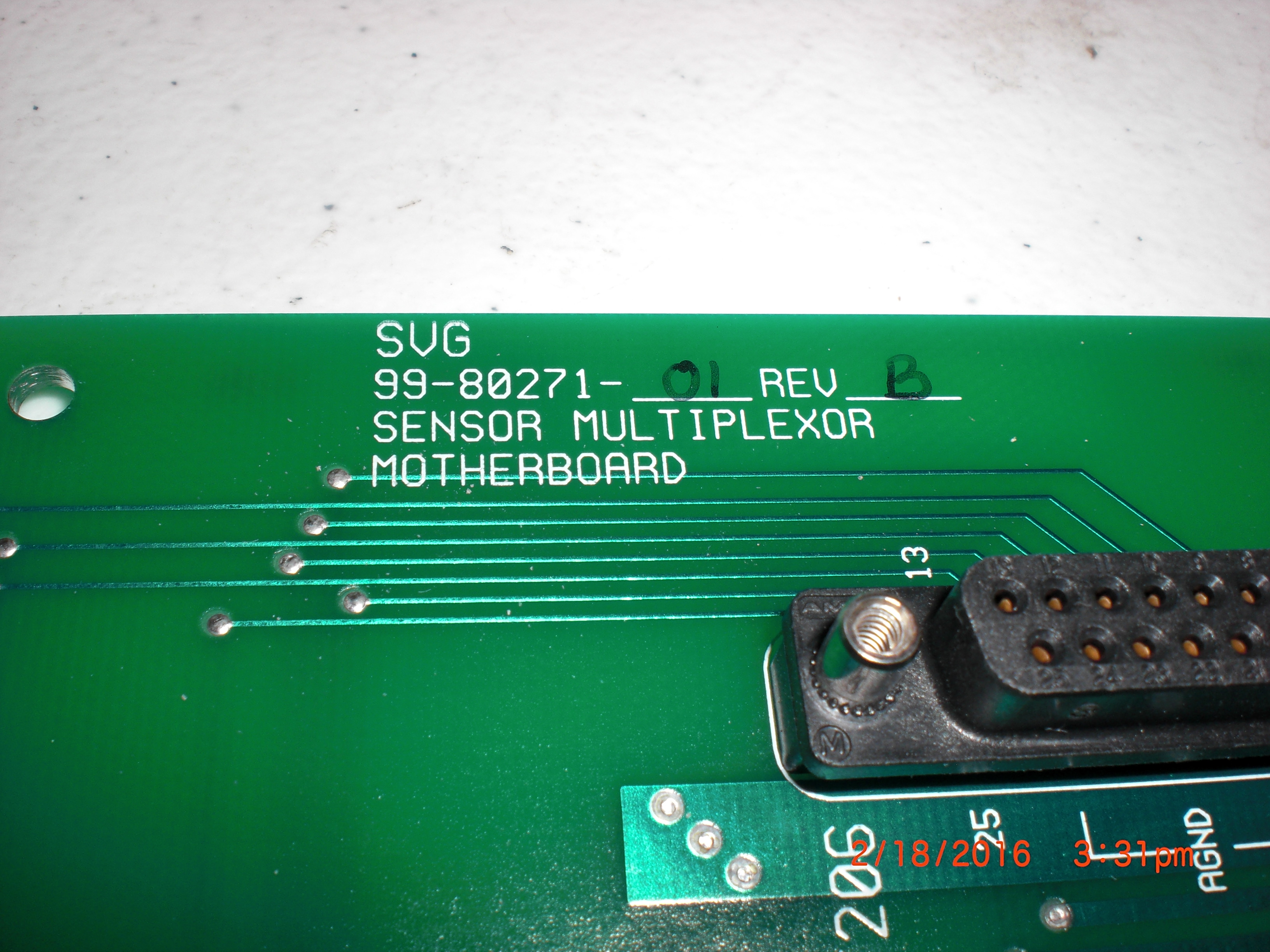 PCB SENSOR MULTIPLEXOR Placa Base SVG 99-80271-01 £59.75 - PicClick UK
