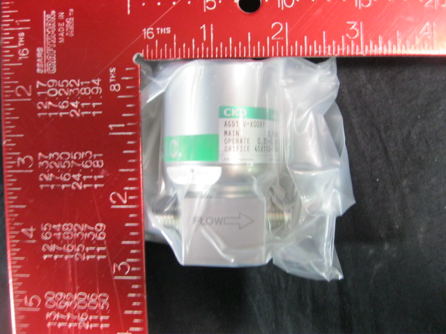 Valve Diaphragm SS  CKD  AGD11V-X0097  (DNS) 2-39-61083  