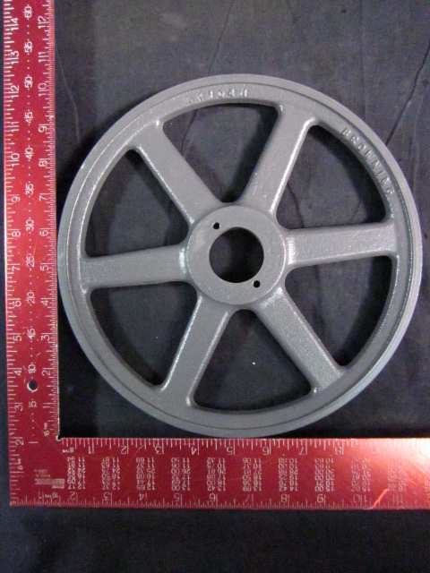 Pulley BROWNING AK104H Sheave, 1 Groove, 4L or A, 3L - Belt, 10.25" Diameter