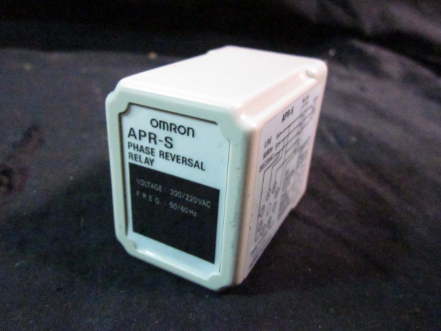 Relay OMRON APR-S Relay Phase Reversal 200/220VAC  50/60HZ