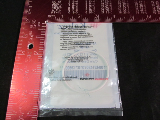 O-Ring  DU PONT AS-568A-138 2037  2.112 X 0.103 in PKG 3