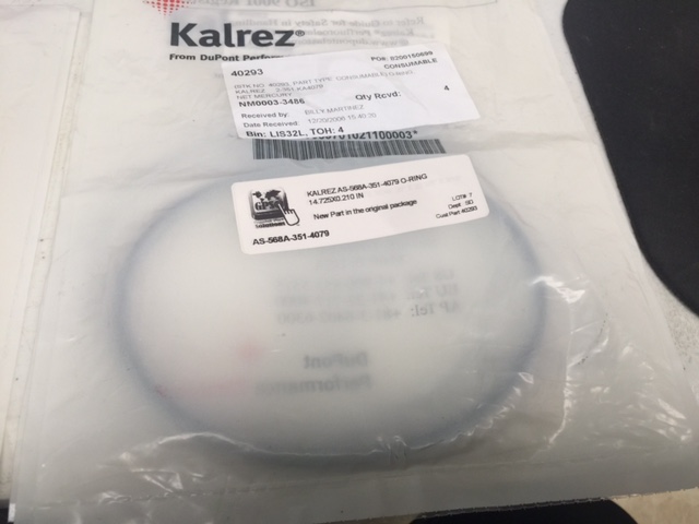O-Ring  14.725x0.210 in KALREZ AS-568A-351-4079 
