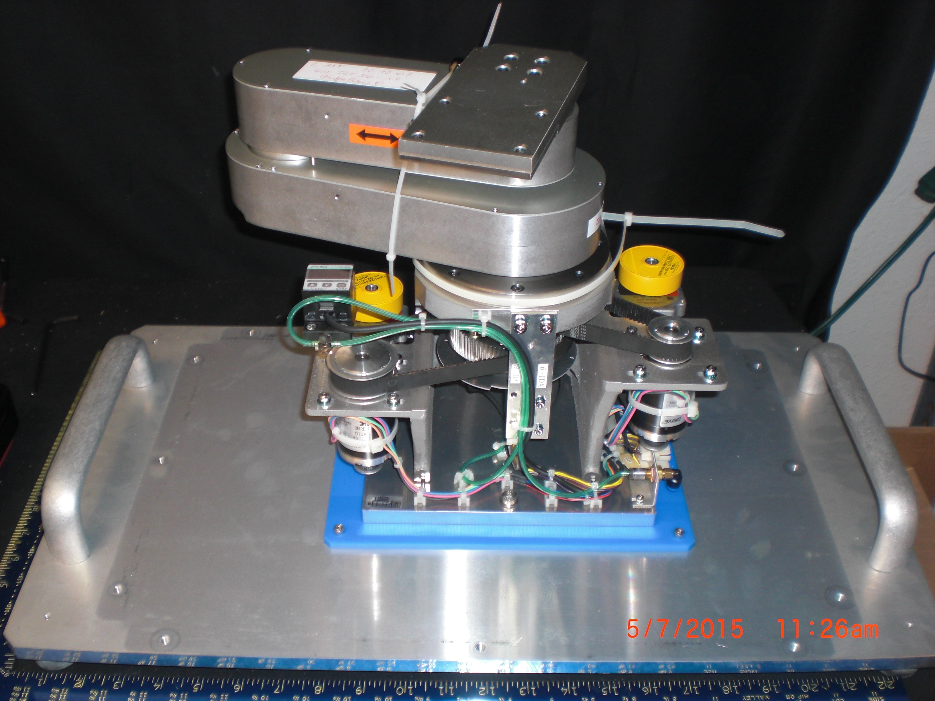 Robot VENTEX Y60-2430-000 CANON BY7-3355-00 Stepper Robot Send Hand Left