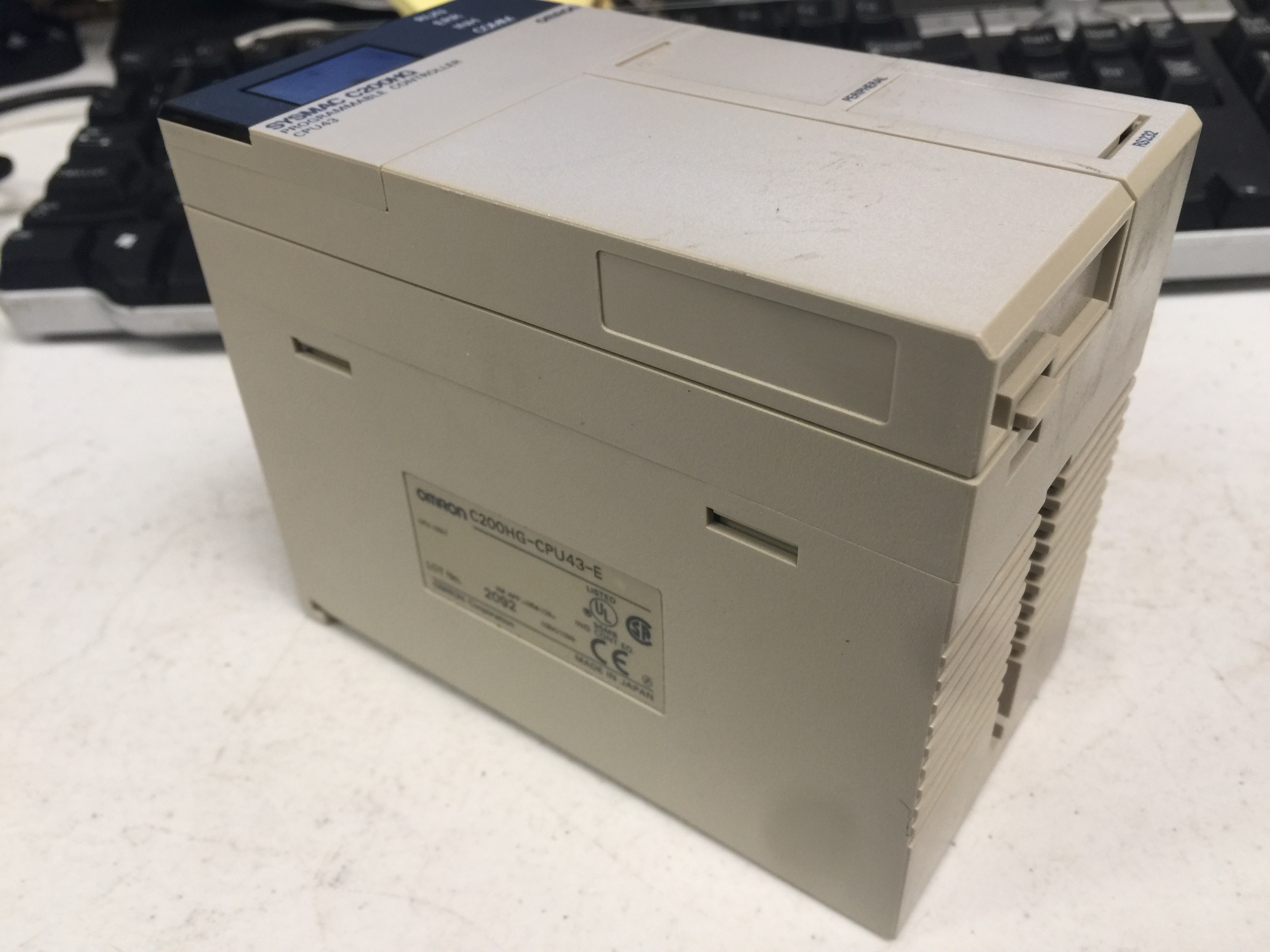PLC OMROM C200HG-CPU43-E MODULE,C200 HG CPU; ECON-450020; LOT NO.26Z6F