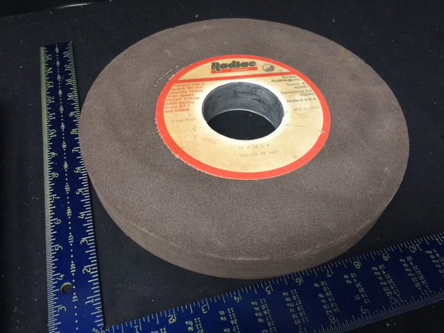 Hardware RADIAC C9A 120 H9 B6H GRINDING WHEEL 12 X 1.5 X 3 T-103226 MOS-2069