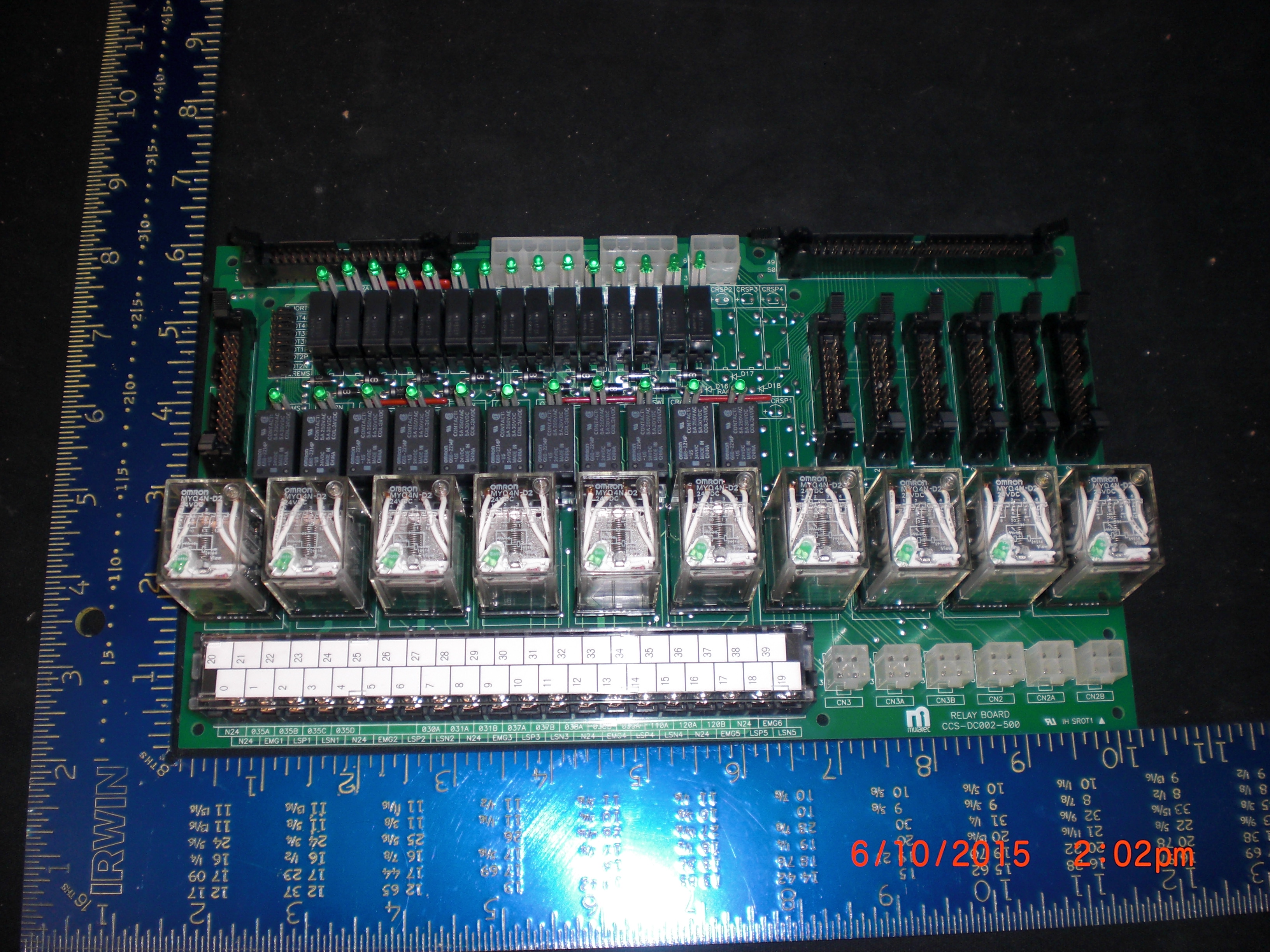 PCB Relay Board Muratec CCS-D002-500
