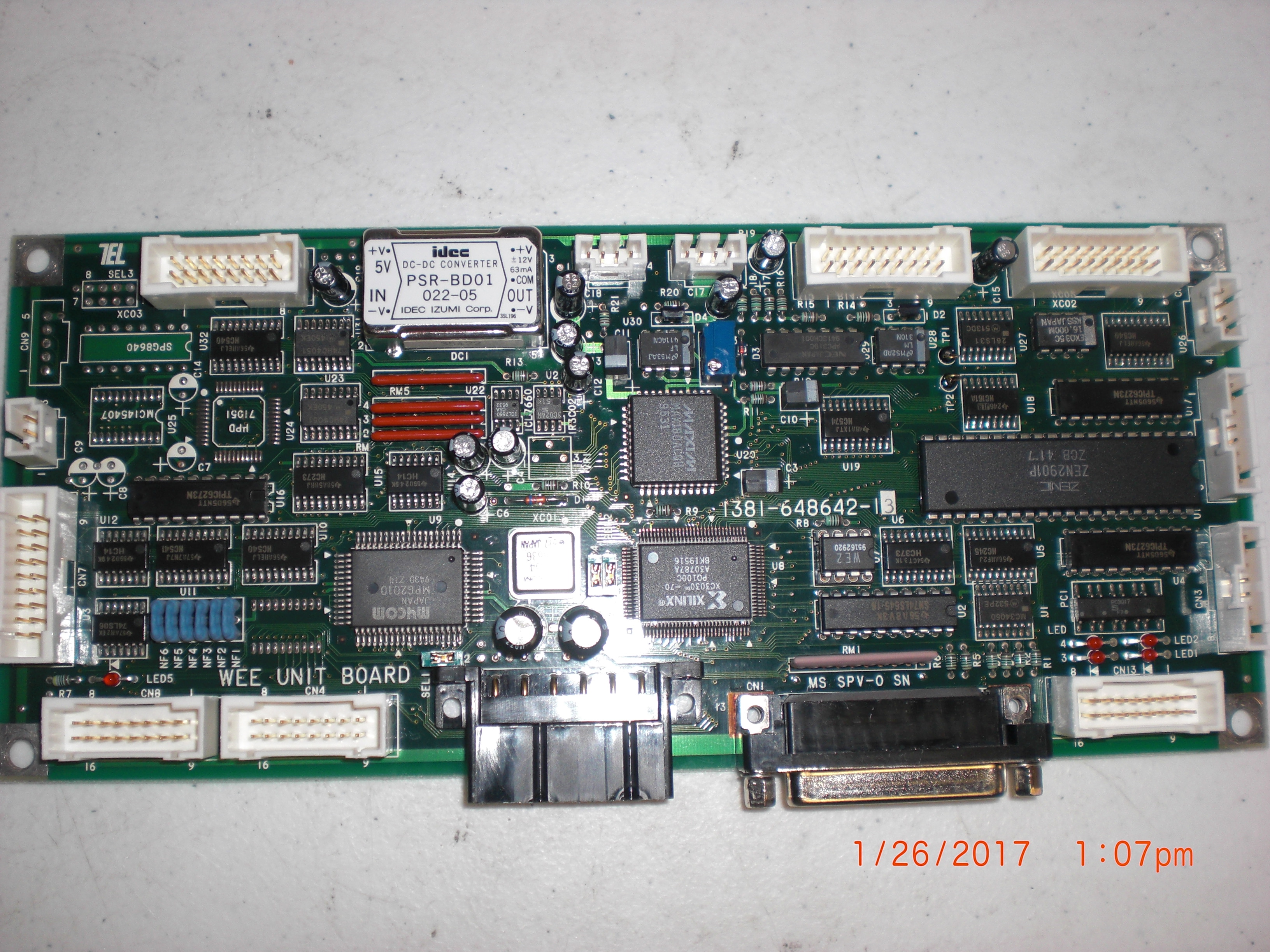 PCB  (TEL) CT1986-441251-12 MK8 CT WEE LED Board UNTESTED